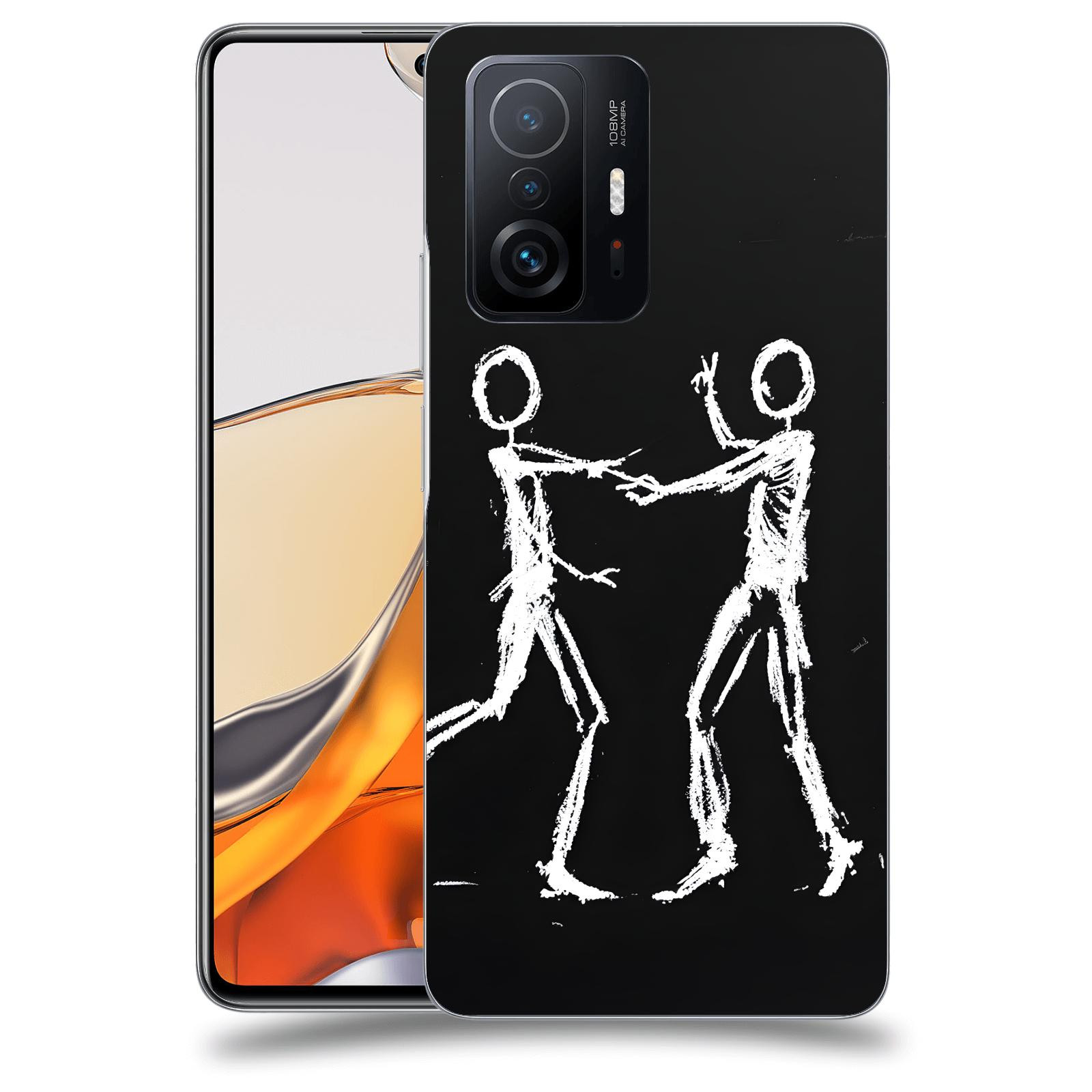 ACOVER Kryt na mobil Xiaomi 11T Pro - Siluety