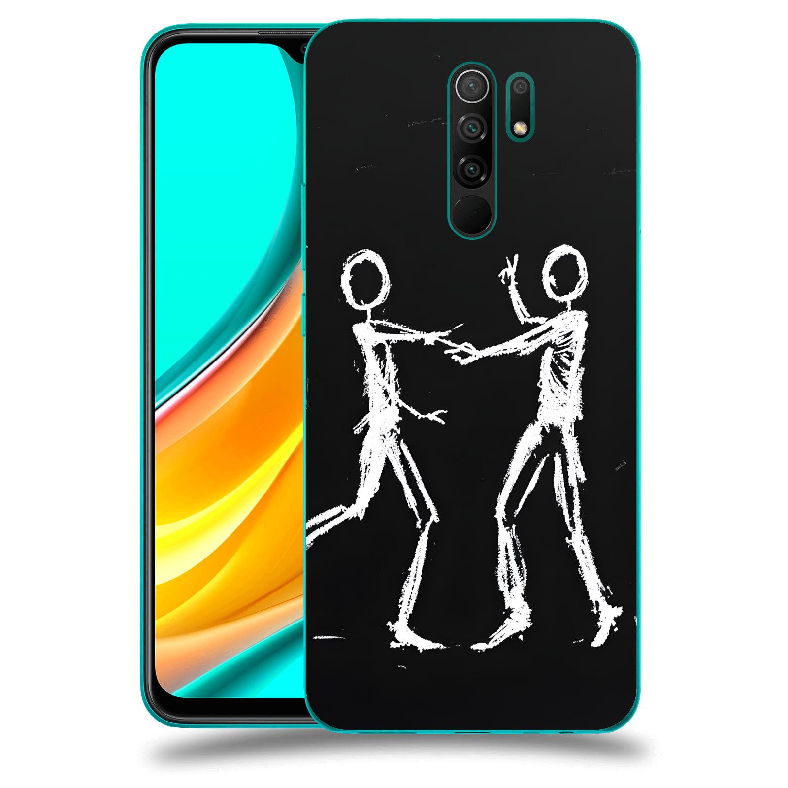 ACOVER Kryt na mobil Xiaomi Mi 9 - Siluety