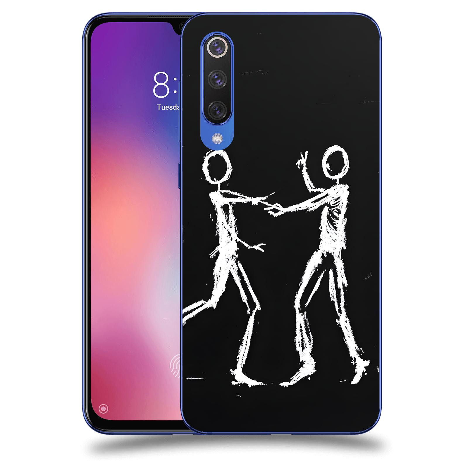 ACOVER Kryt na mobil Xiaomi Mi 9 SE - Siluety
