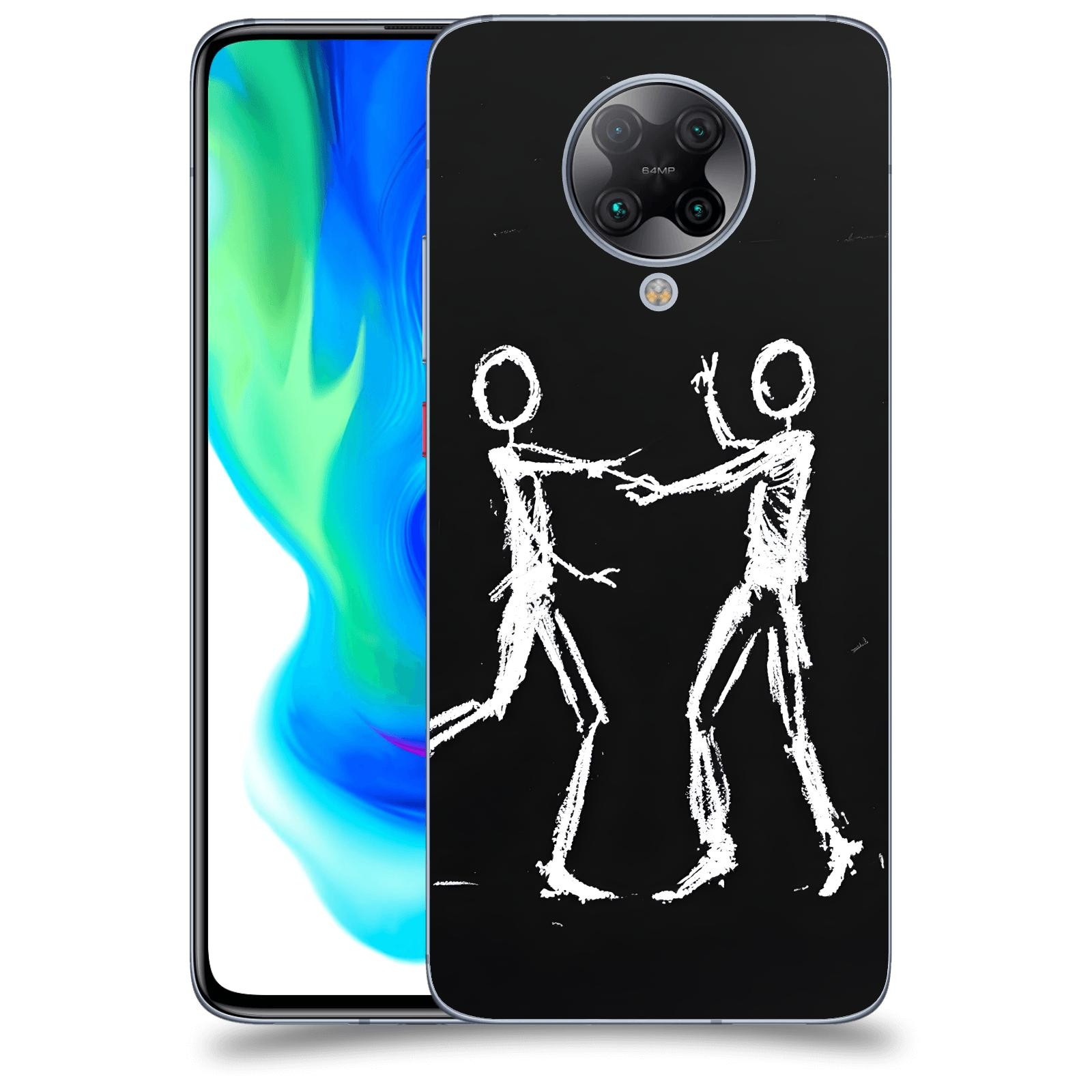 ACOVER Kryt na mobil Xiaomi Poco F2 Pro - Siluety