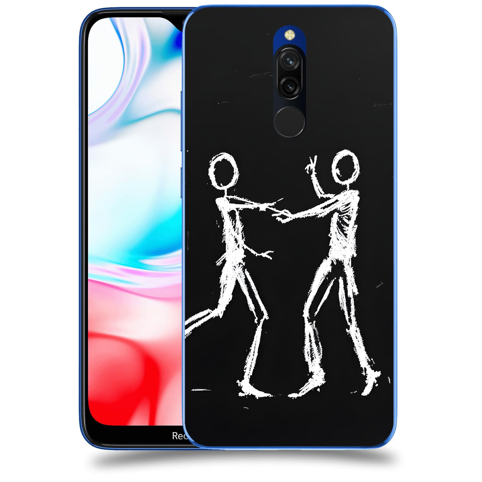 ACOVER Kryt na mobil Xiaomi Redmi 8 - Siluety
