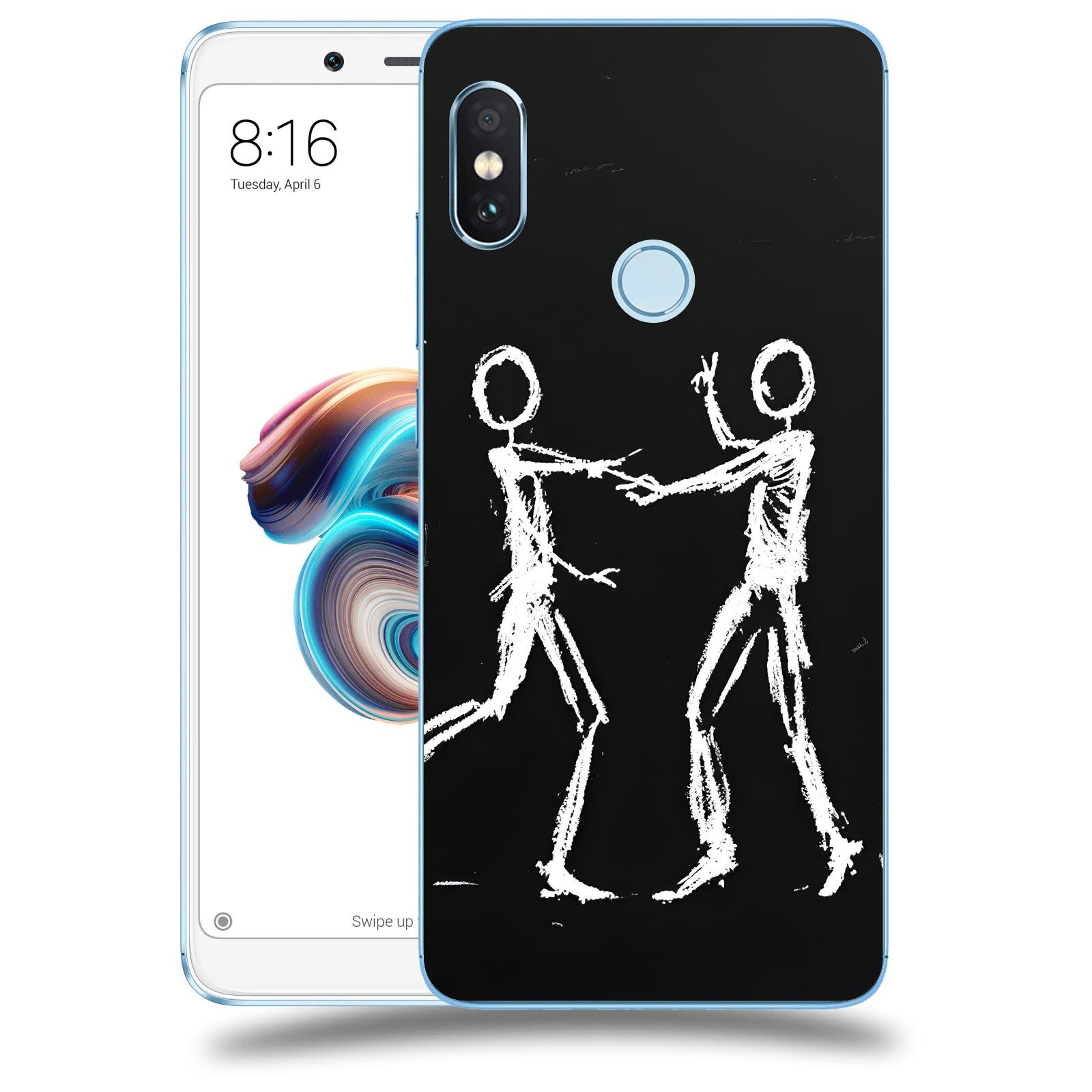 ACOVER Kryt na mobil Xiaomi Redmi Note 5 Global - Siluety