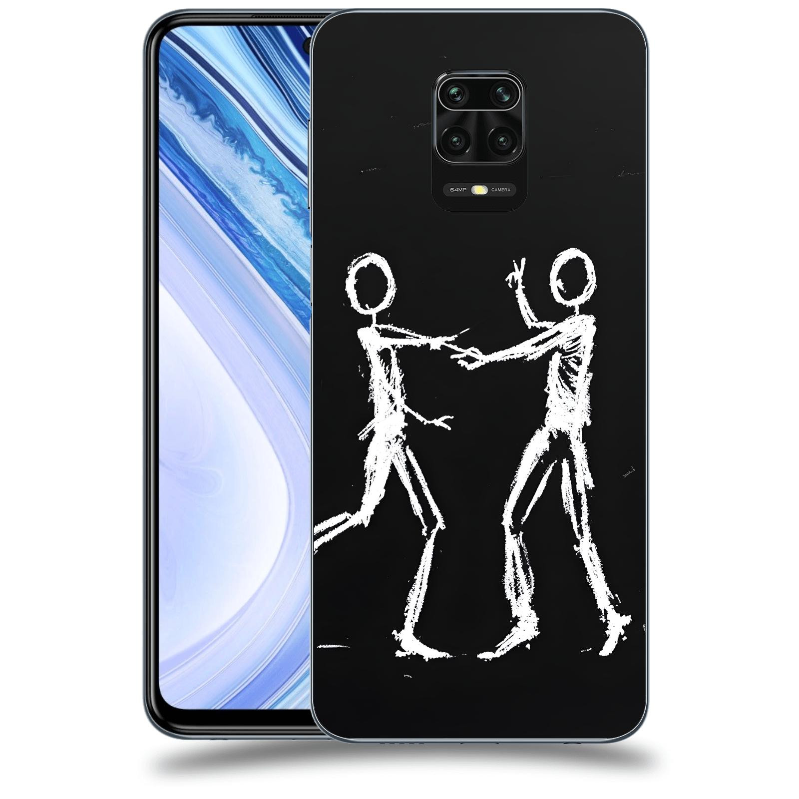 ACOVER Kryt na mobil Xiaomi Redmi Note 9 Pro - Siluety