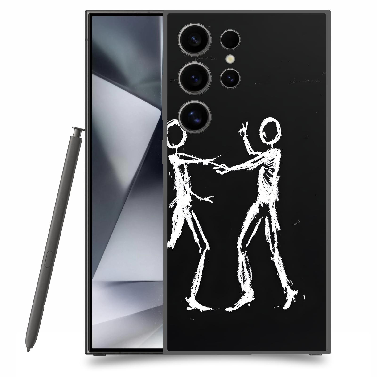 ACOVER Kryt na mobil Samsung Galaxy S24 Ultra - Siluety