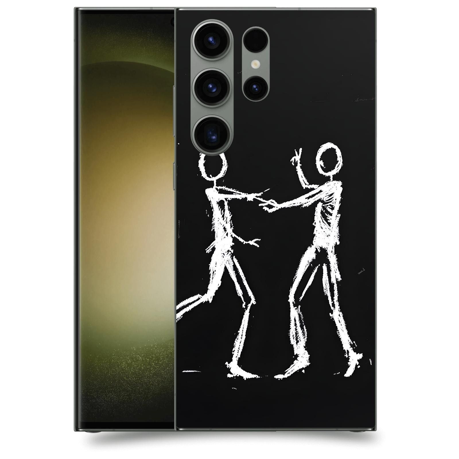 ACOVER Kryt na mobil Samsung Galaxy S23 Ultra 5G - Siluety