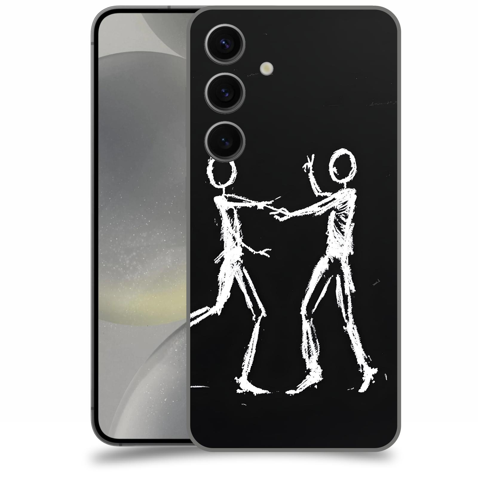 ACOVER Kryt na mobil Samsung Galaxy S24 - Siluety