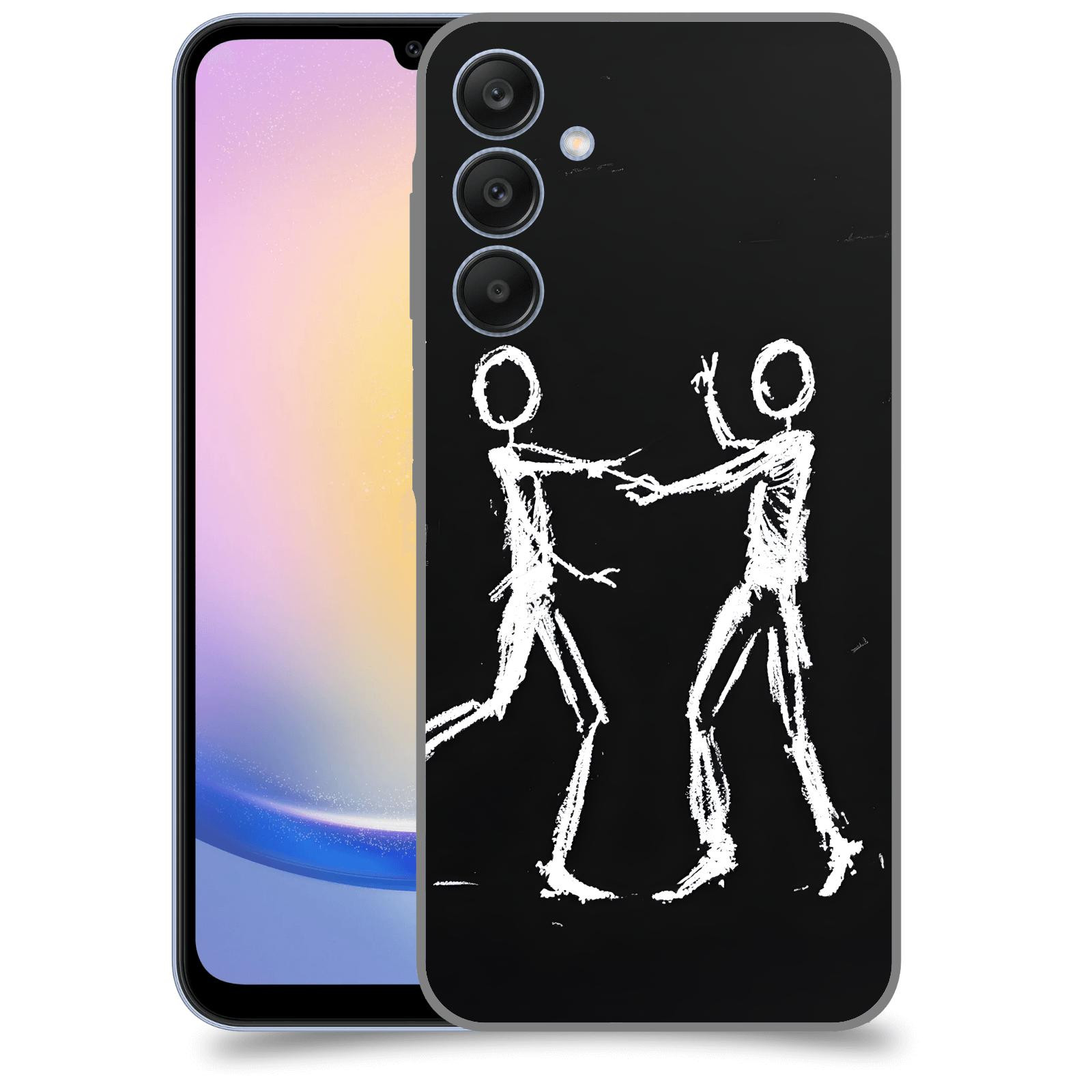 ACOVER Kryt na mobil Samsung Galaxy A25 5G - Siluety