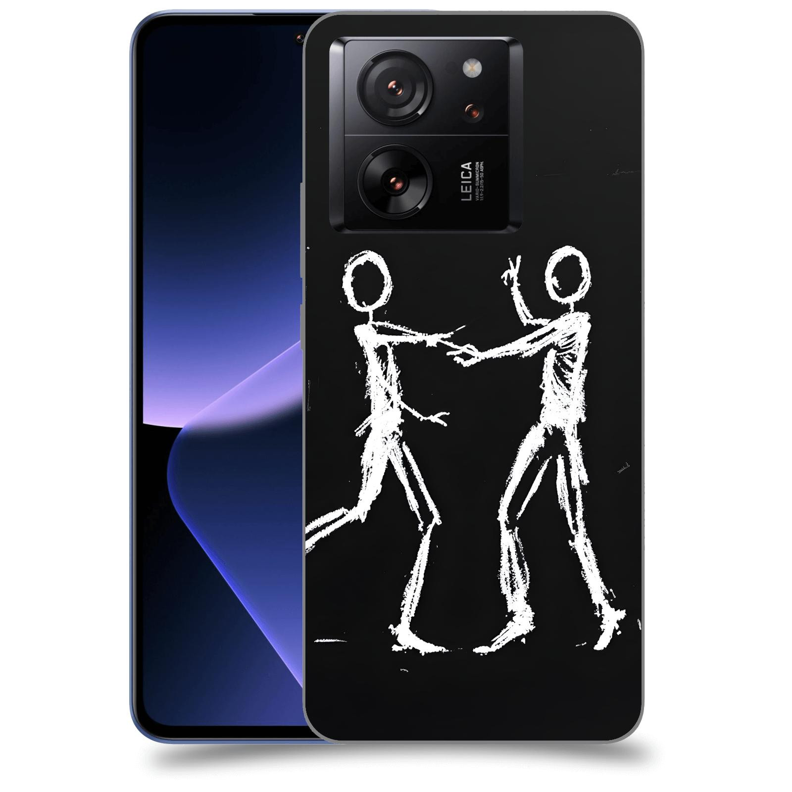 ACOVER Kryt na mobil Xiaomi 13T - Siluety