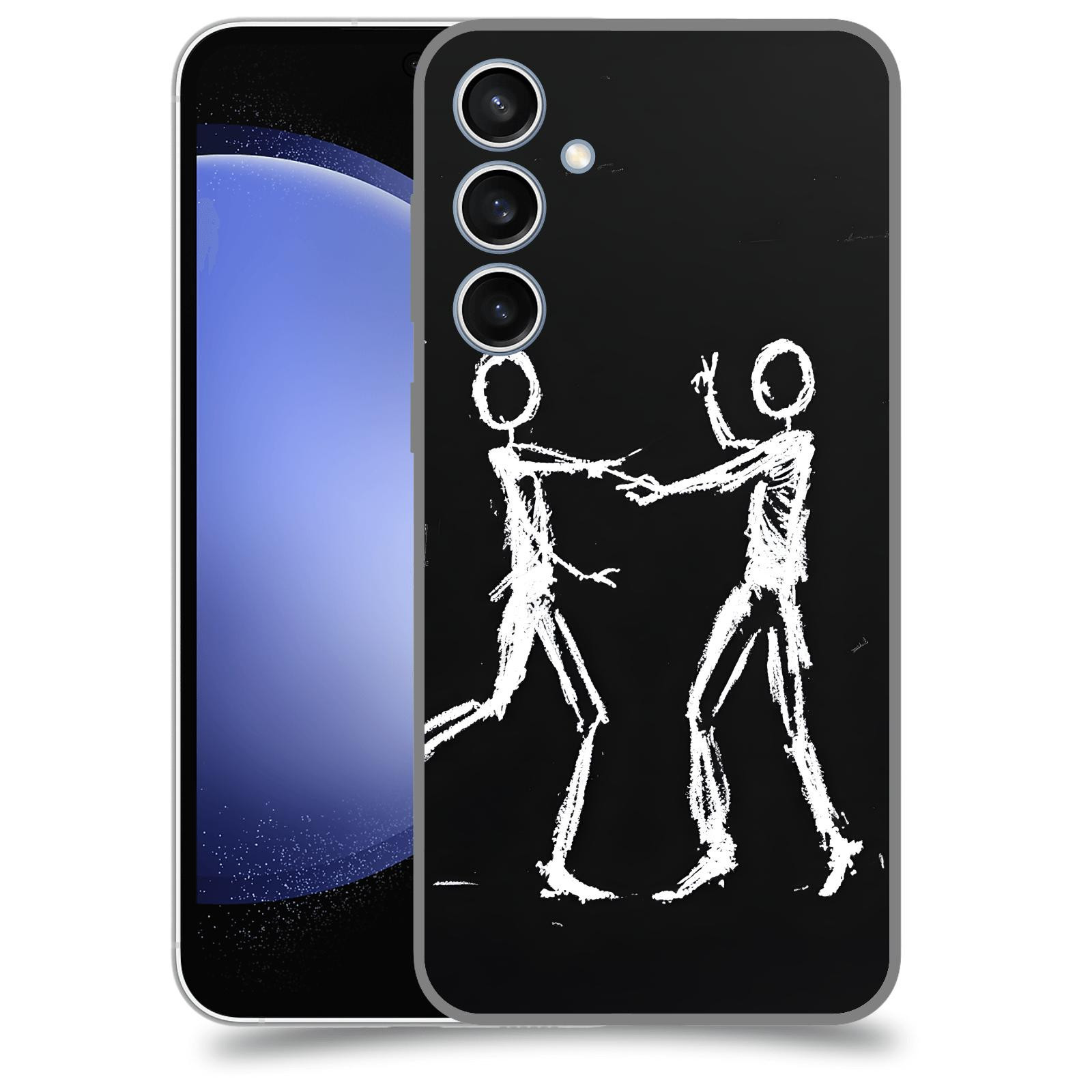 ACOVER Kryt na mobil Samsung Galaxy S23 FE - Siluety