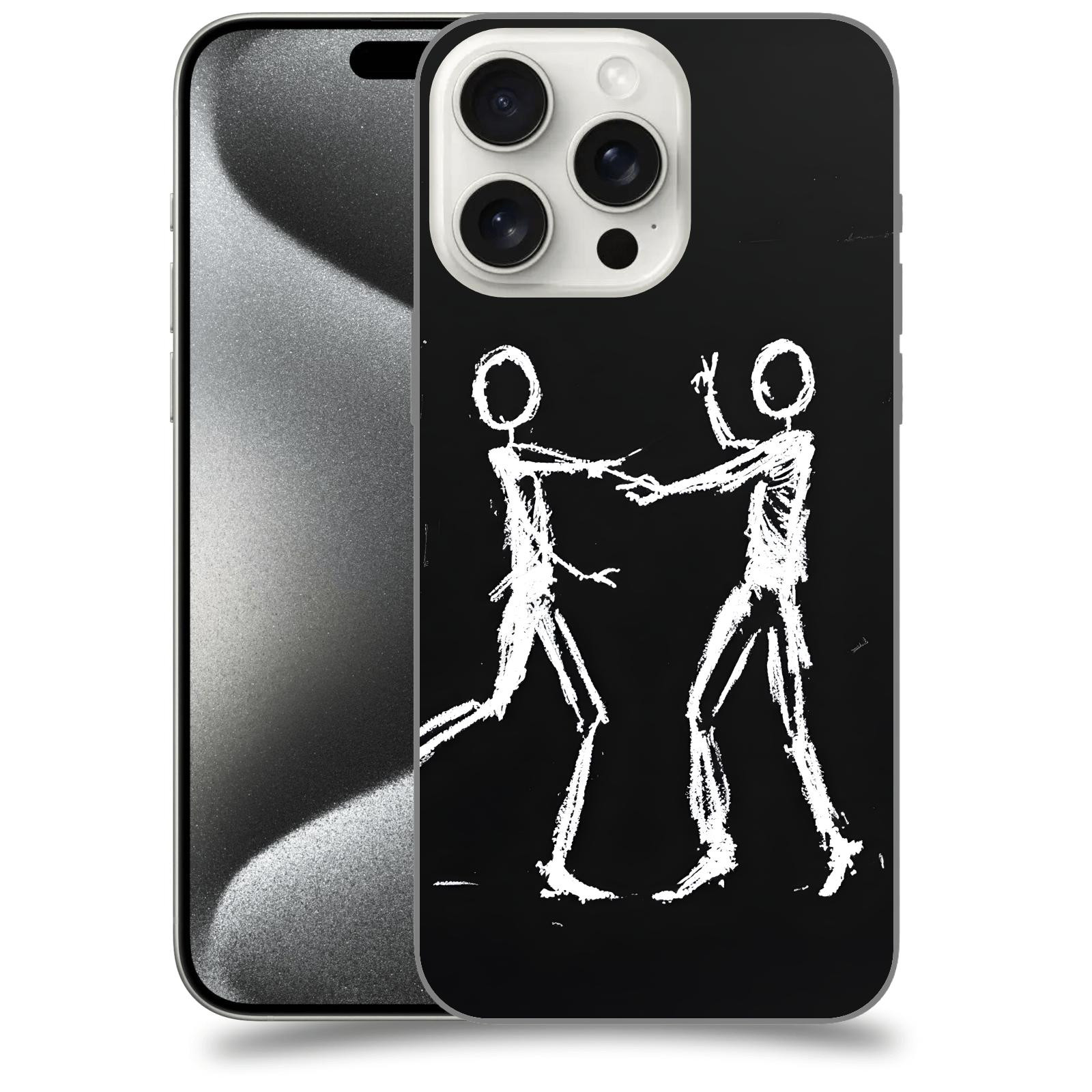 ACOVER Kryt na mobil Apple iPhone 15 pro max - Siluety