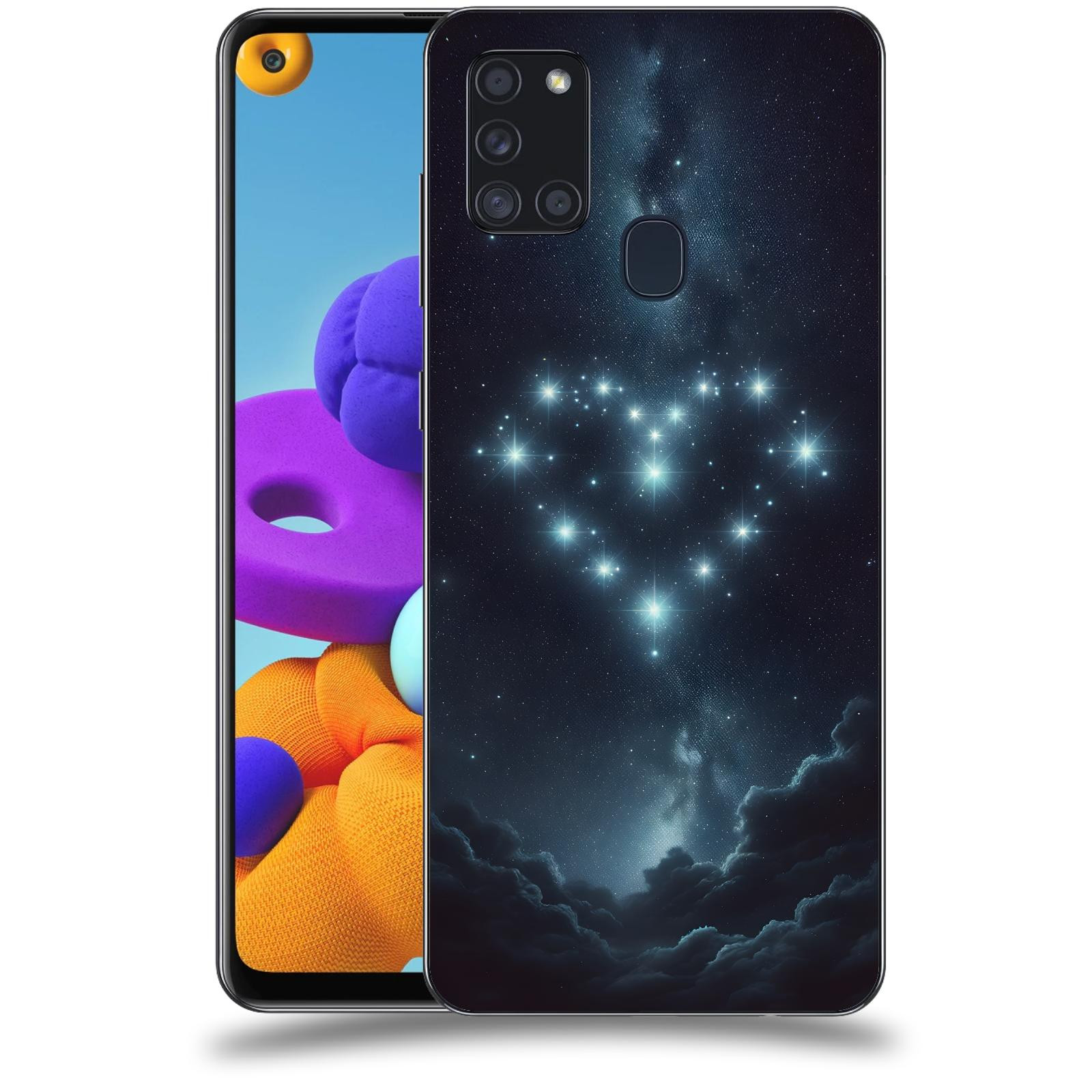 ACOVER Kryt na mobil Samsung Galaxy A21s - Love in the Sky