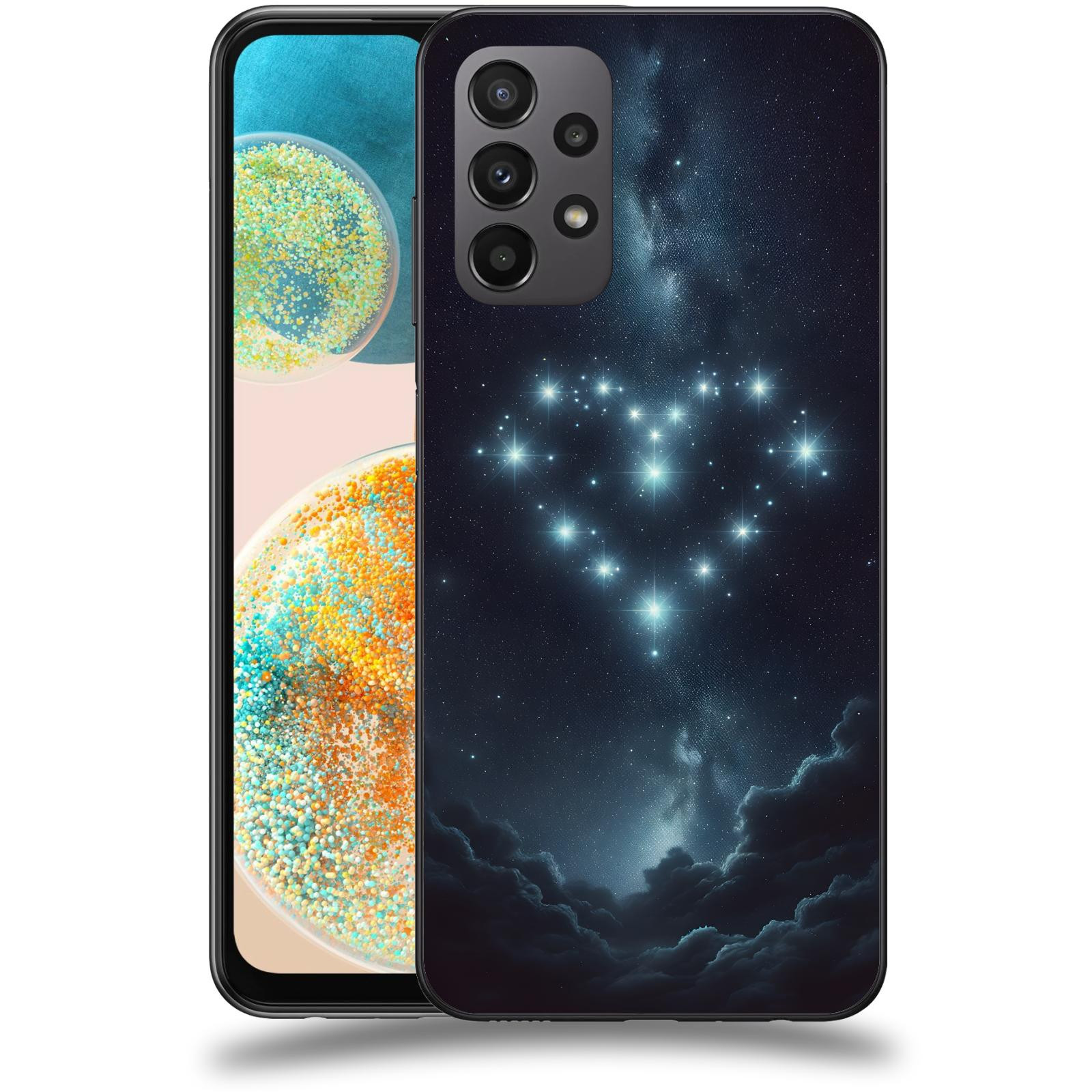 ACOVER Kryt na mobil Samsung Galaxy A23 5G - Love in the Sky