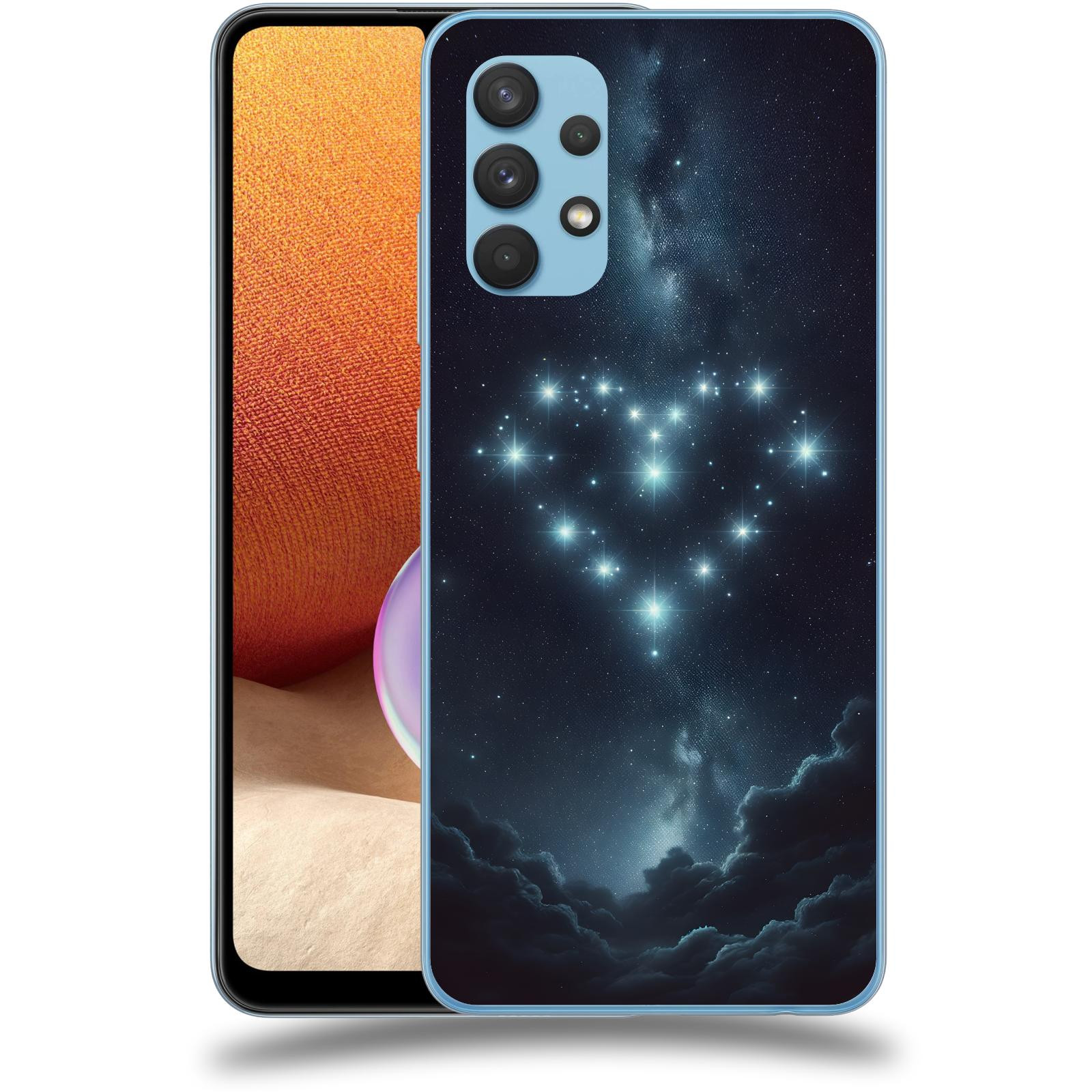 ACOVER Kryt na mobil Samsung Galaxy A32 4G SM-A325F - Love in the Sky