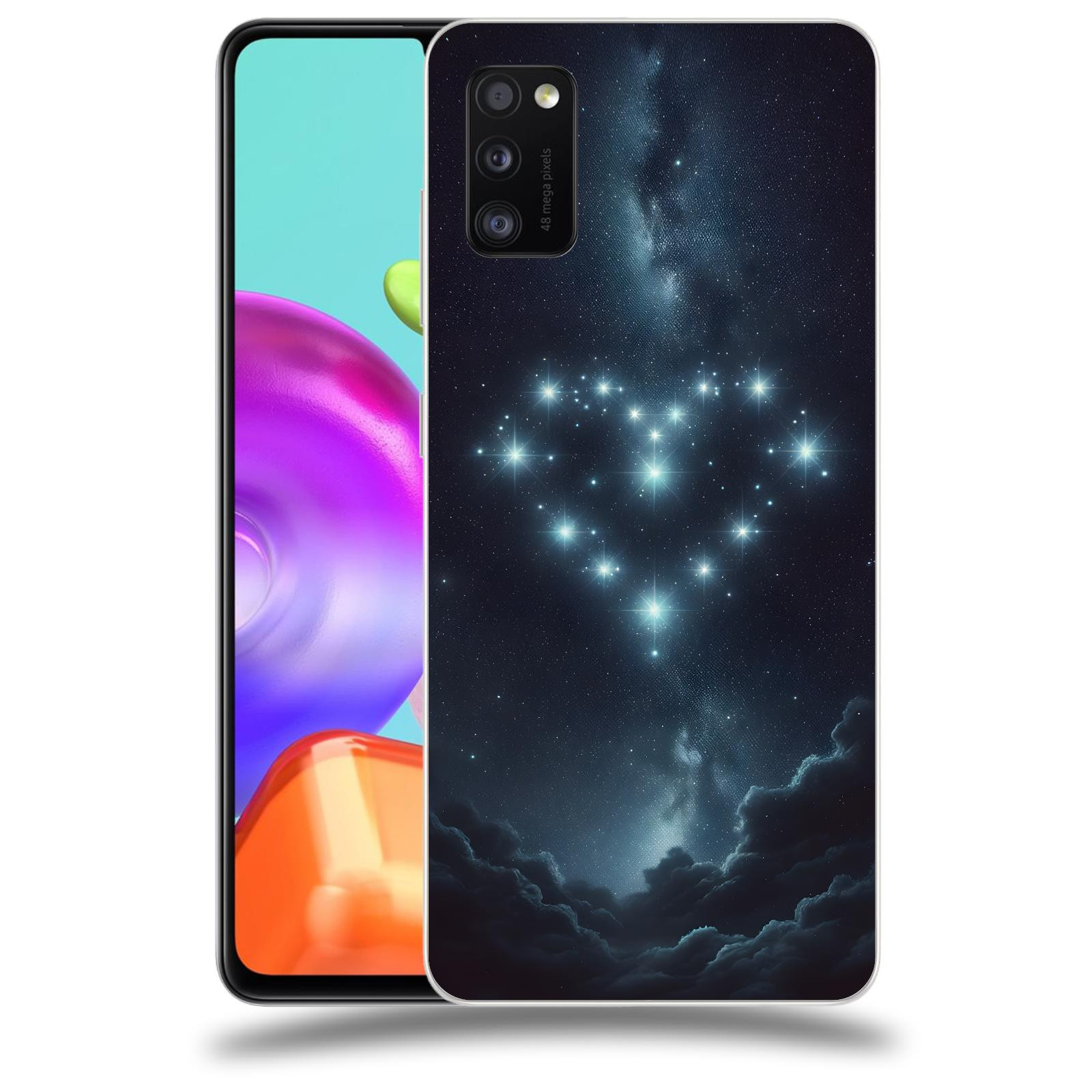 ACOVER Kryt na mobil Samsung Galaxy A41 A415F - Love in the Sky
