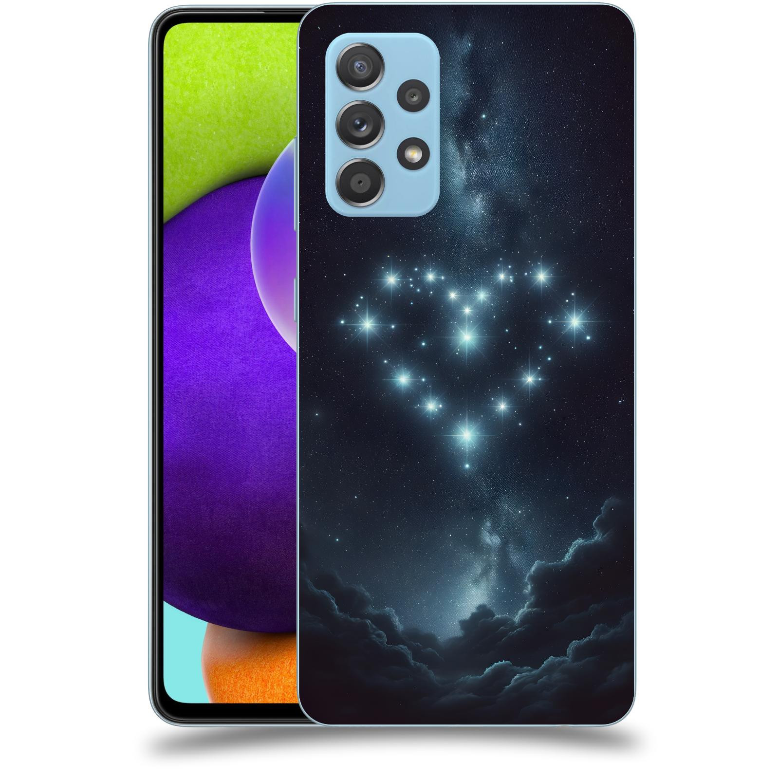 ACOVER Kryt na mobil Samsung Galaxy A52 A525F - Love in the Sky