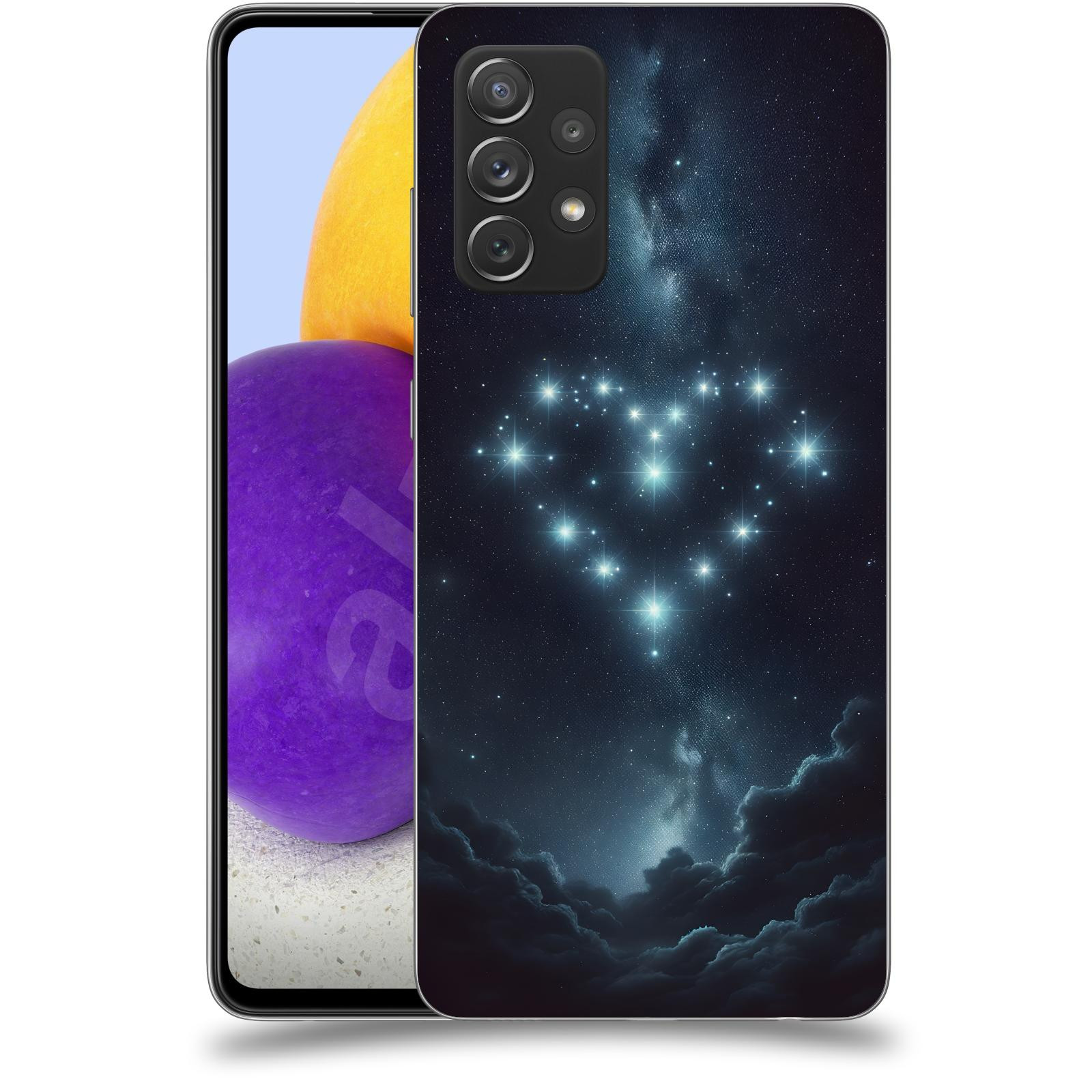 ACOVER Kryt na mobil Samsung Galaxy A72 A725F - Love in the Sky