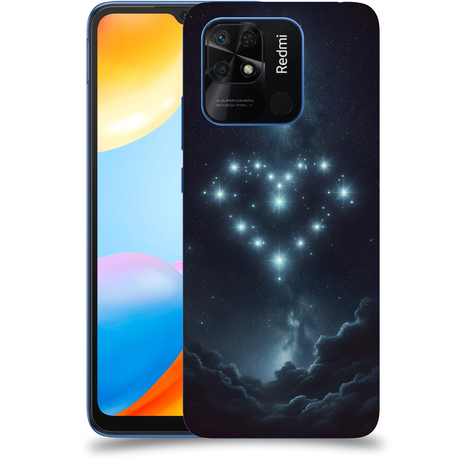 ACOVER Kryt na mobil Xiaomi Redmi 10C - Love in the Sky