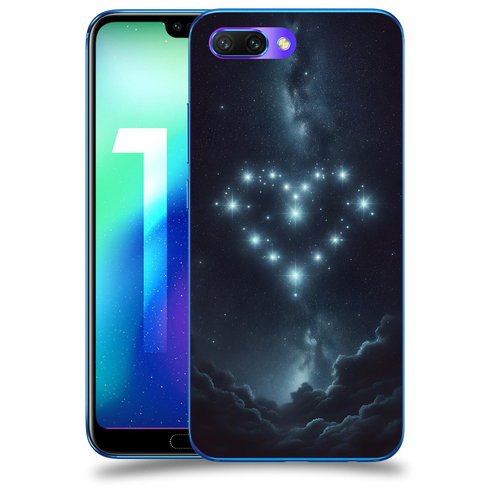 ACOVER Kryt na mobil Honor 10 - Love in the Sky