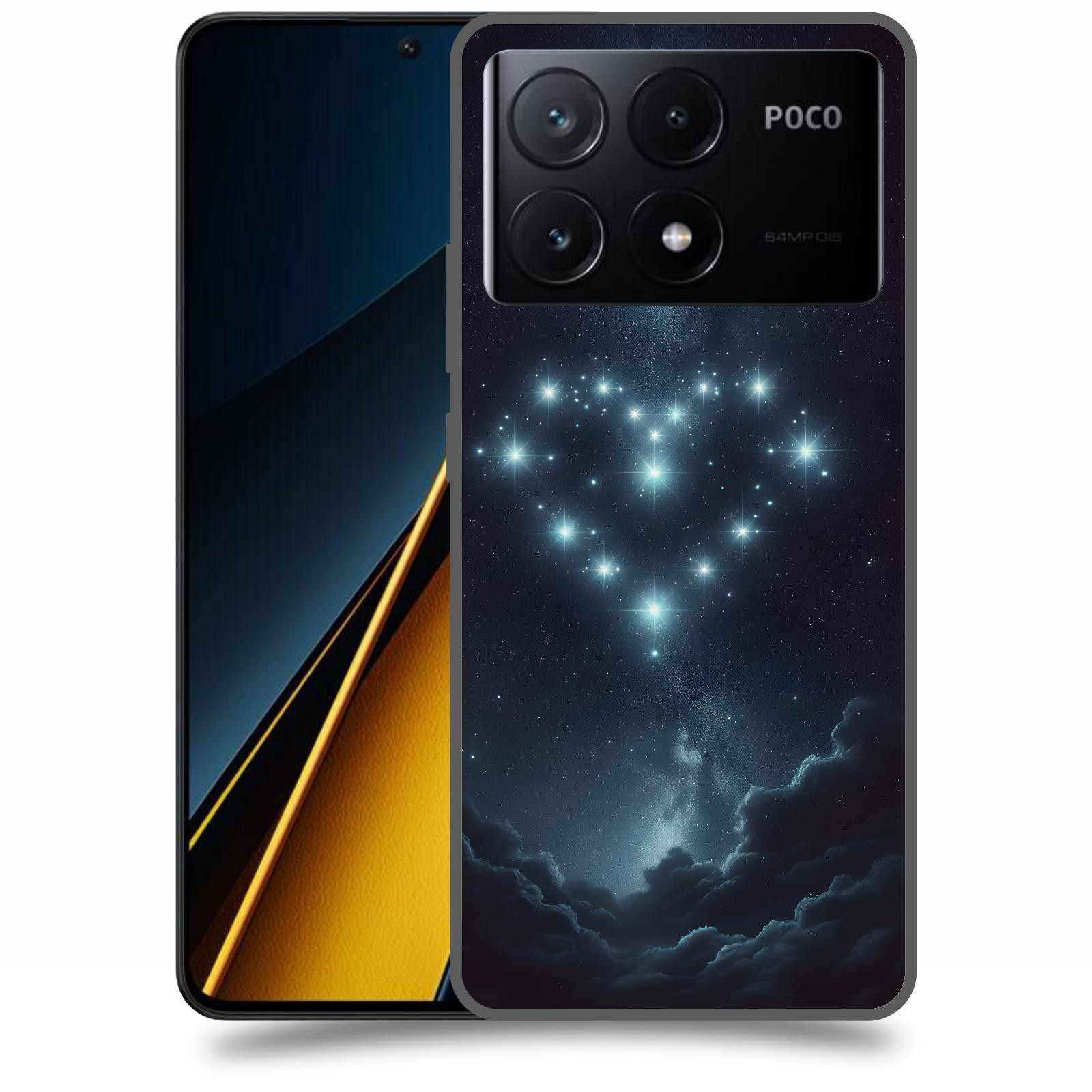 ACOVER Kryt na mobil Poco X6 Pro 5G - Love in the Sky