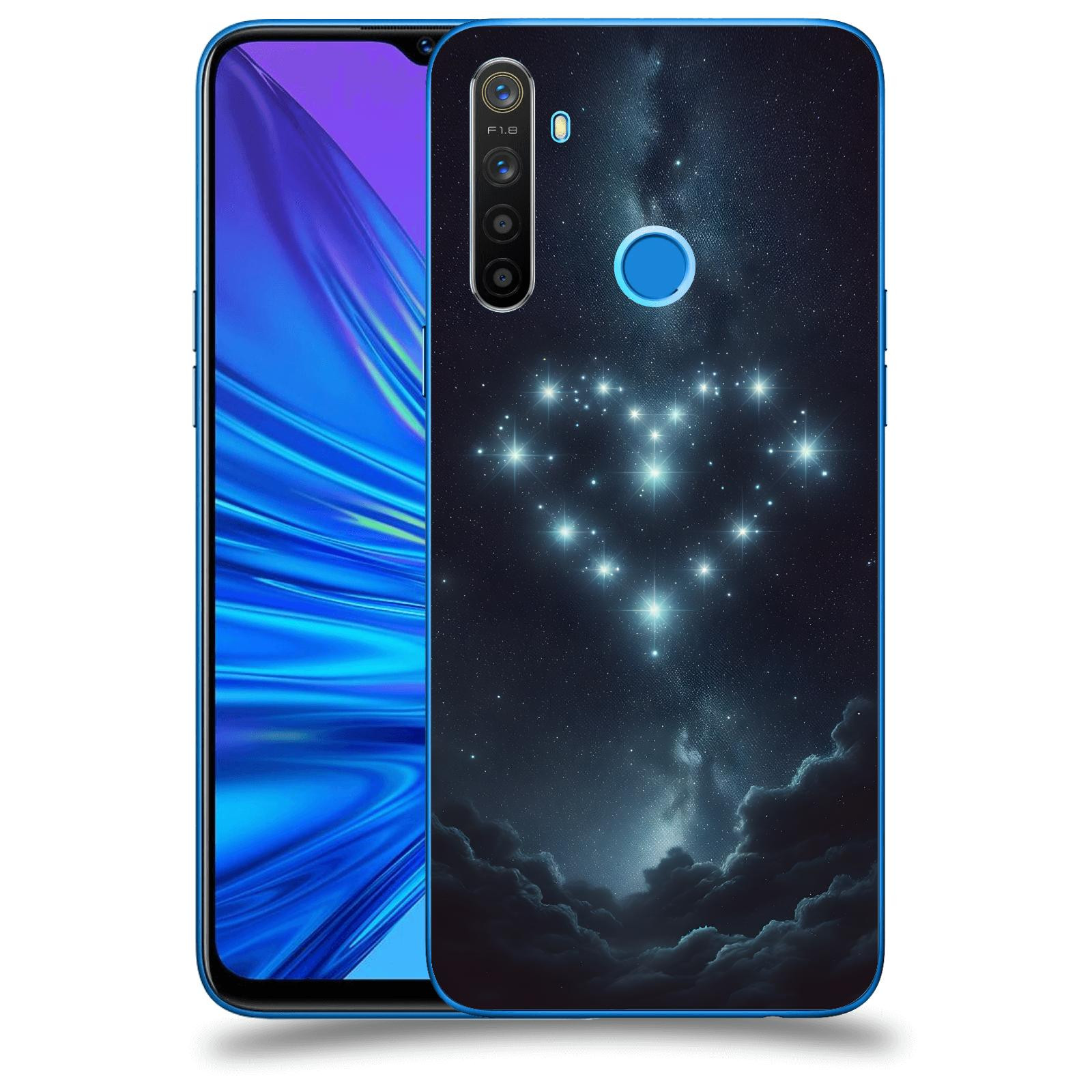 ACOVER Kryt na mobil Realme 5 - Love in the Sky