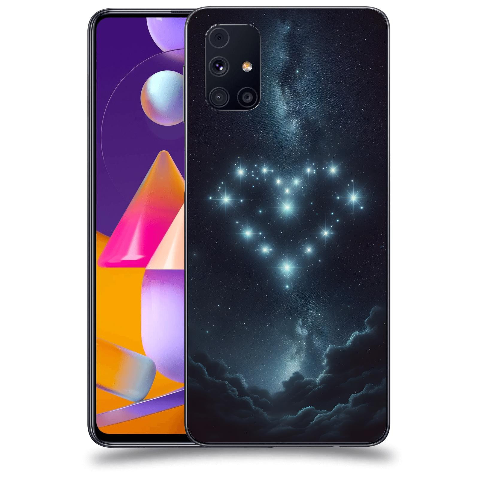 ACOVER Kryt na mobil Samsung Galaxy M31s - Love in the Sky