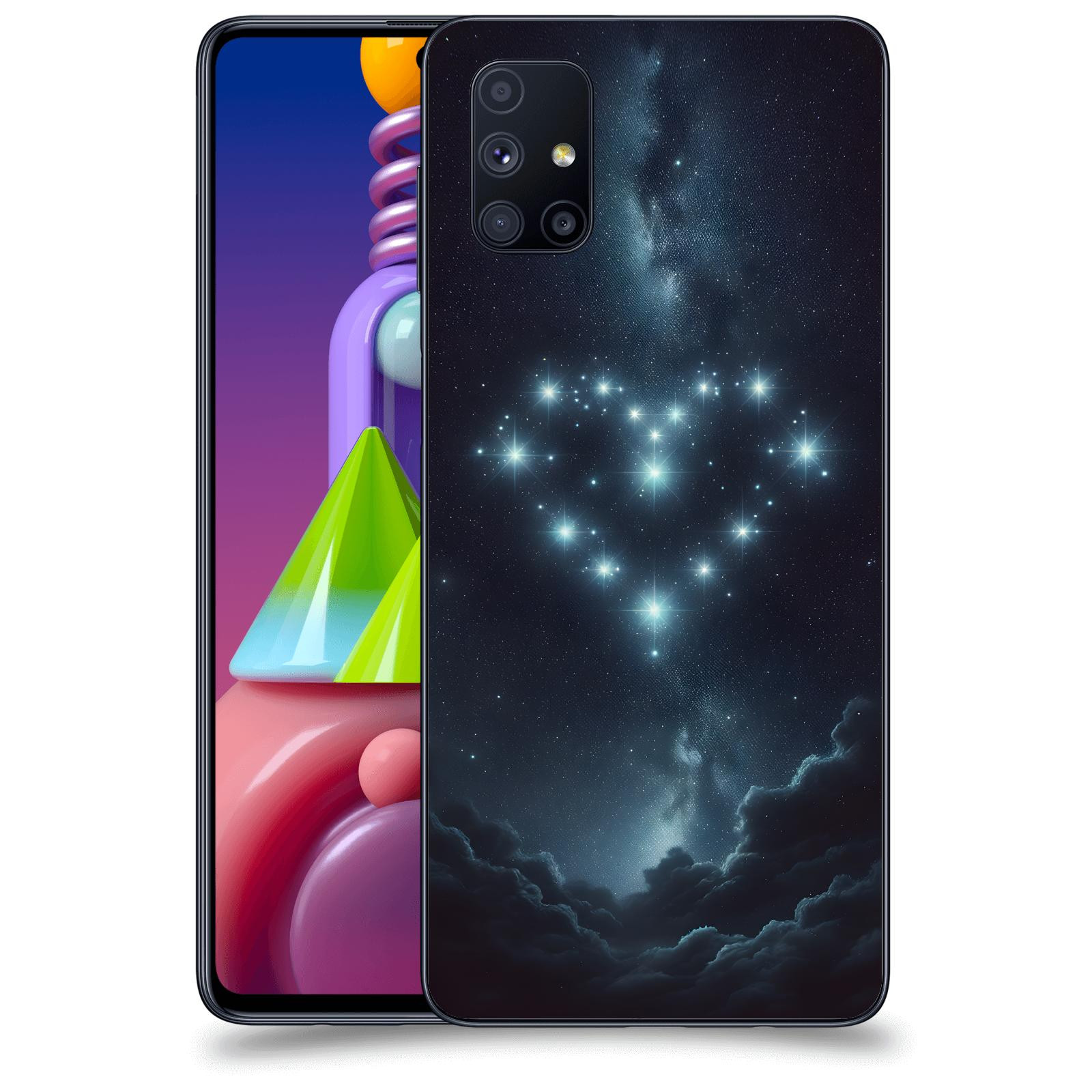 ACOVER Kryt na mobil Samsung Galaxy M51 M515F - Love in the Sky