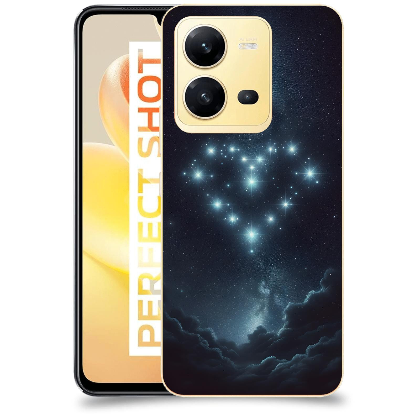 ACOVER Kryt na mobil Vivo X80 Lite - Love in the Sky