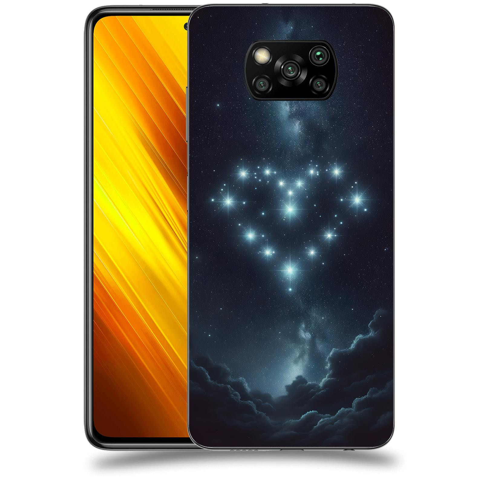 ACOVER Kryt na mobil Xiaomi Poco X3 - Love in the Sky