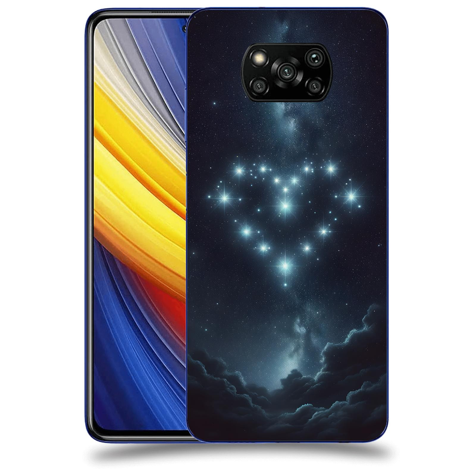 ACOVER Kryt na mobil Xiaomi Poco X3 Pro - Love in the Sky