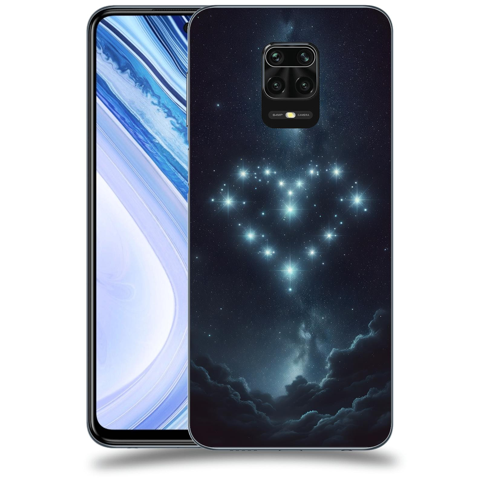 ACOVER Kryt na mobil Xiaomi Redmi Note 9 Pro - Love in the Sky