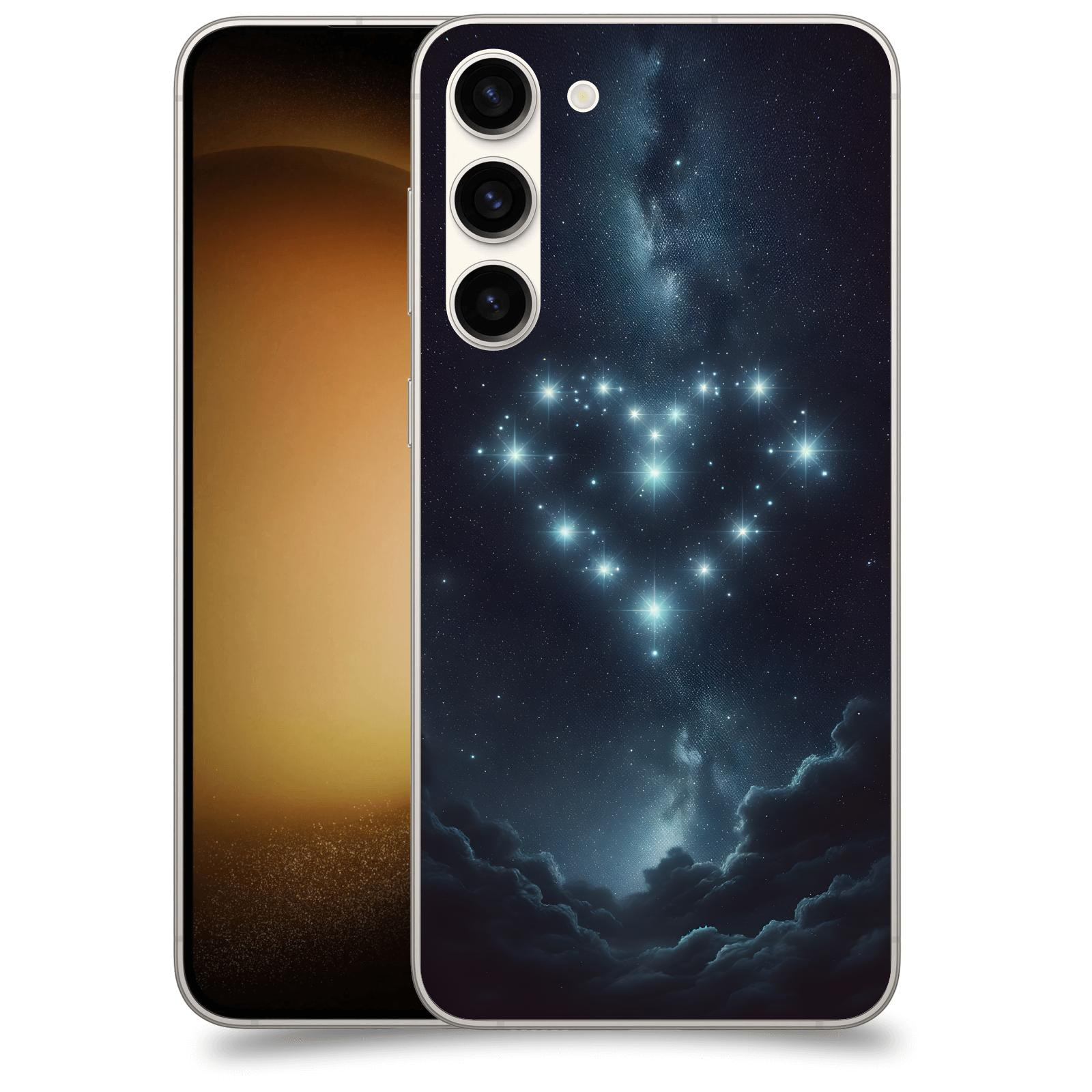 ACOVER Kryt na mobil Samsung Galaxy S23+ 5G - Love in the Sky