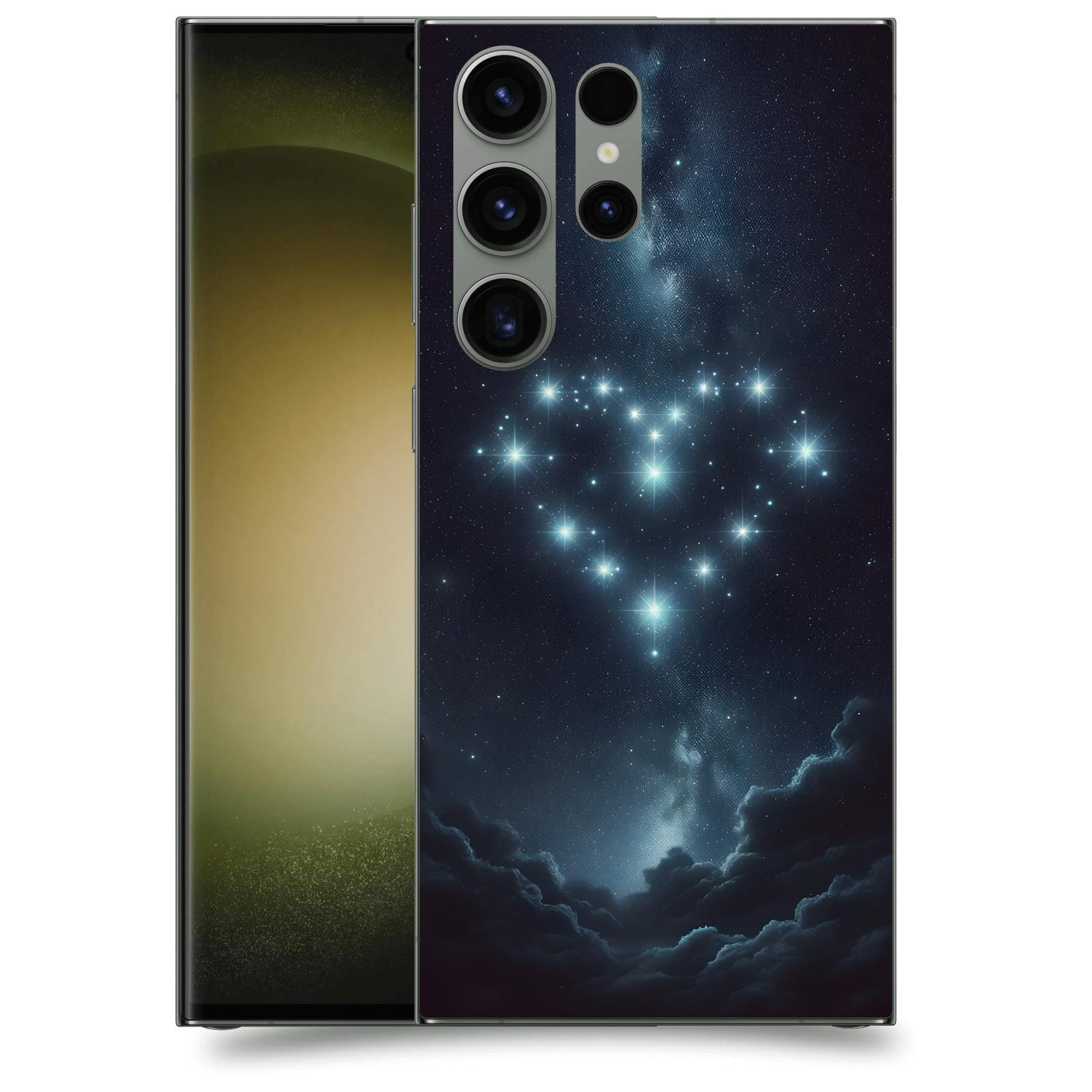 ACOVER Kryt na mobil Samsung Galaxy S23 Ultra 5G - Love in the Sky