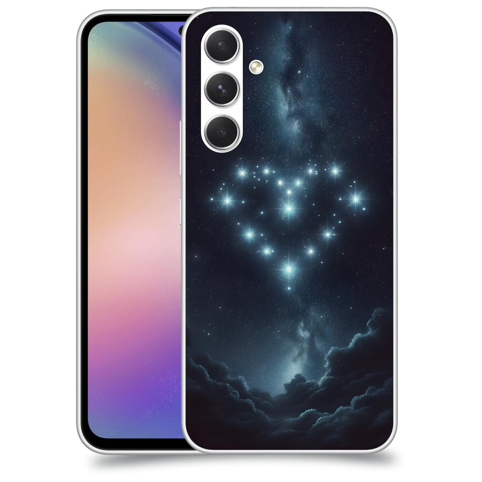ACOVER Kryt na mobil Samsung Galaxy M54 5G - Love in the Sky
