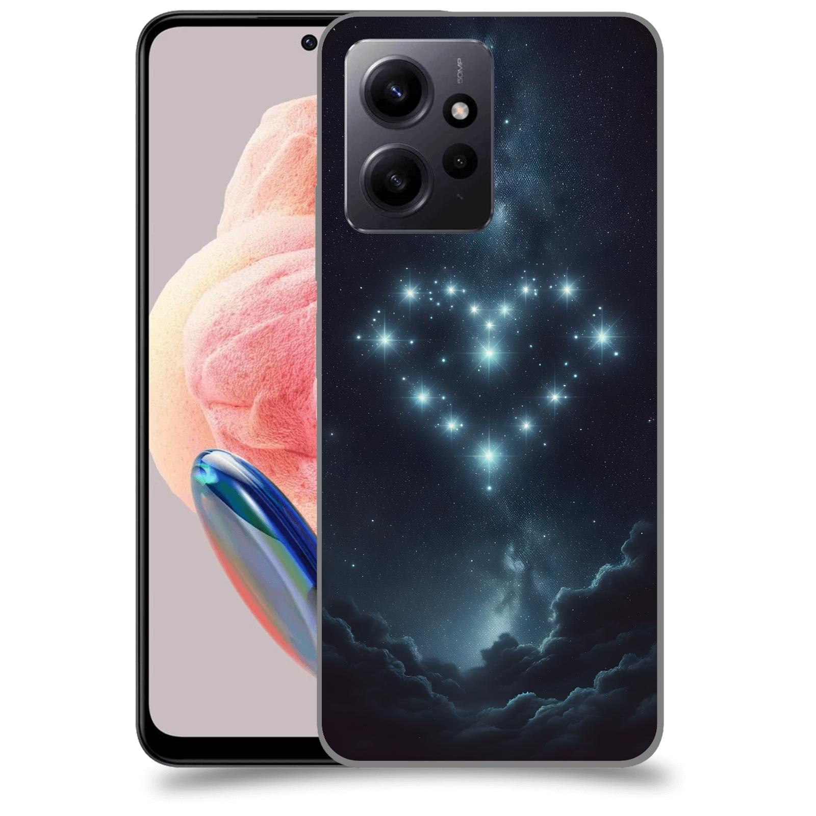 ACOVER Kryt na mobil Xiaomi Redmi Note 12 4G - Love in the Sky