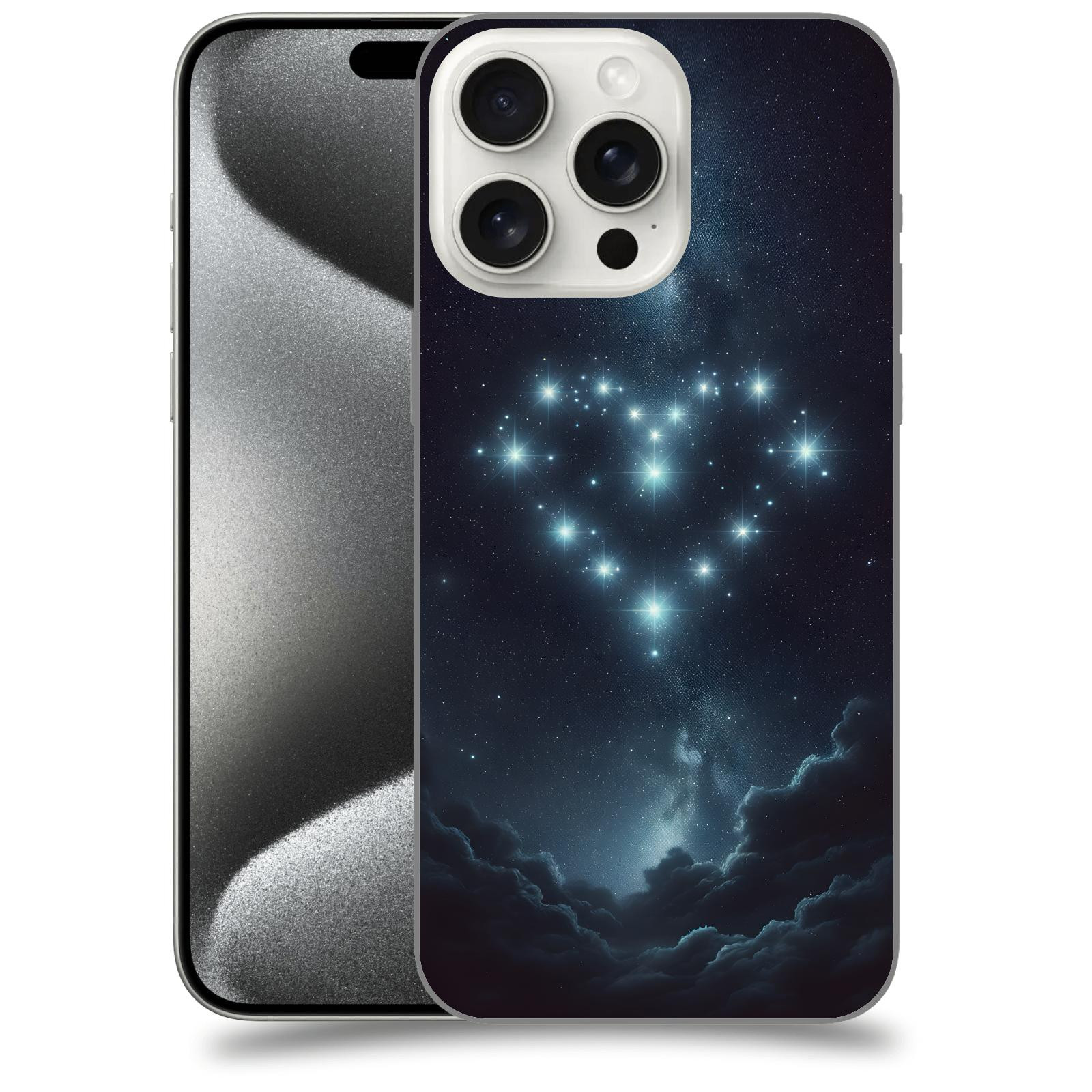 ACOVER Kryt na mobil Apple iPhone 15 pro max - Love in the Sky