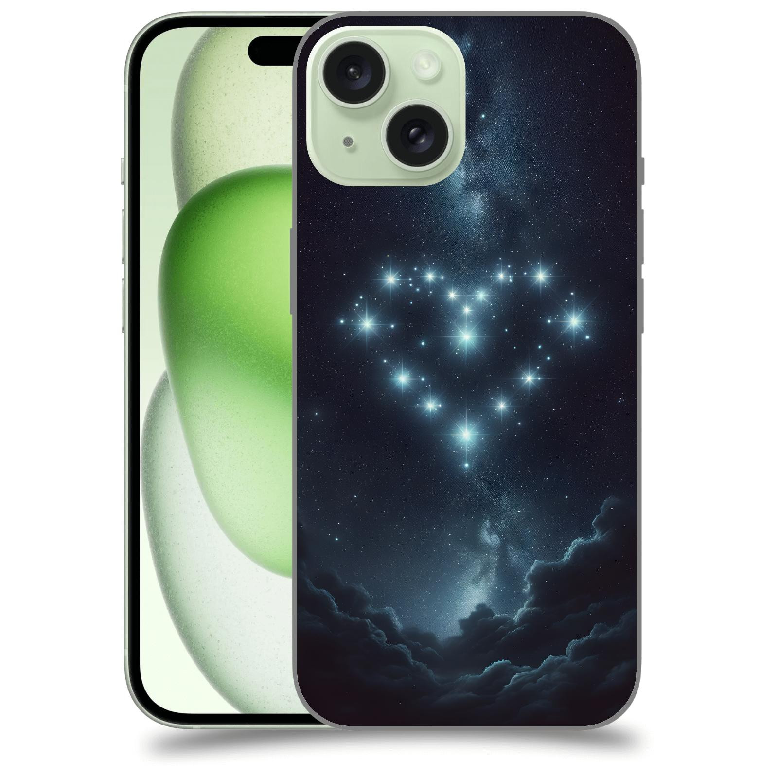 ACOVER Kryt na mobil Apple iPhone 15 - Love in the Sky
