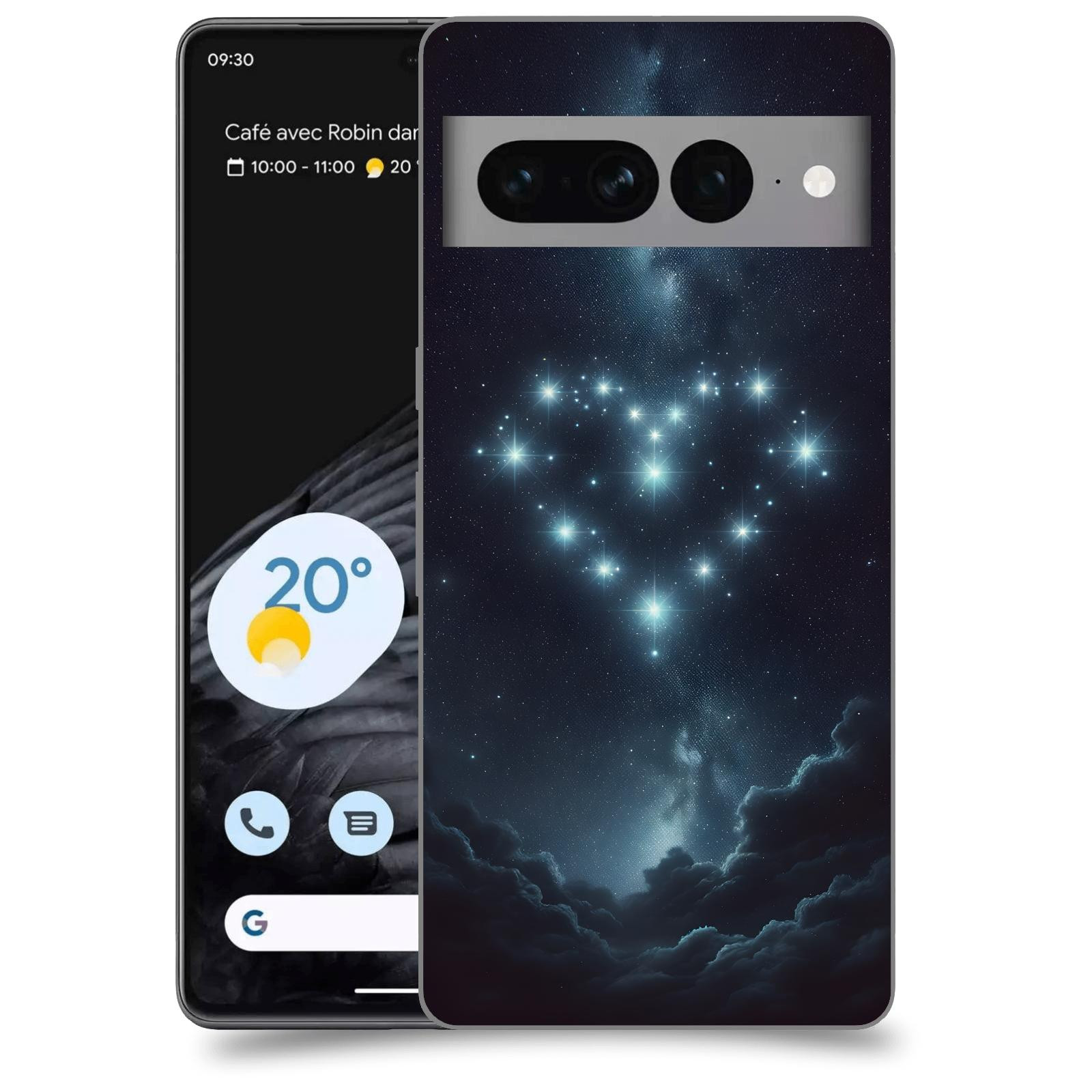 ACOVER Kryt na mobil Google pixel 7 pro - Love in the Sky