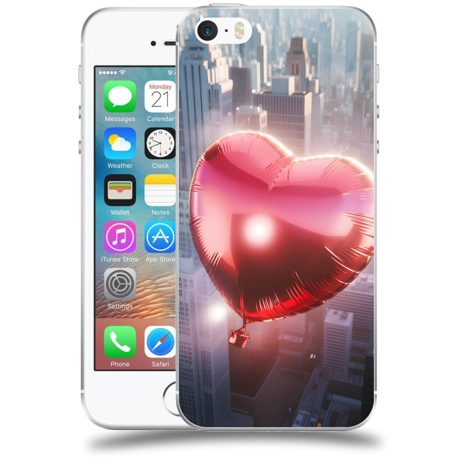ACOVER Kryt na mobil Apple iPhone 5/5S/SE - Balónek