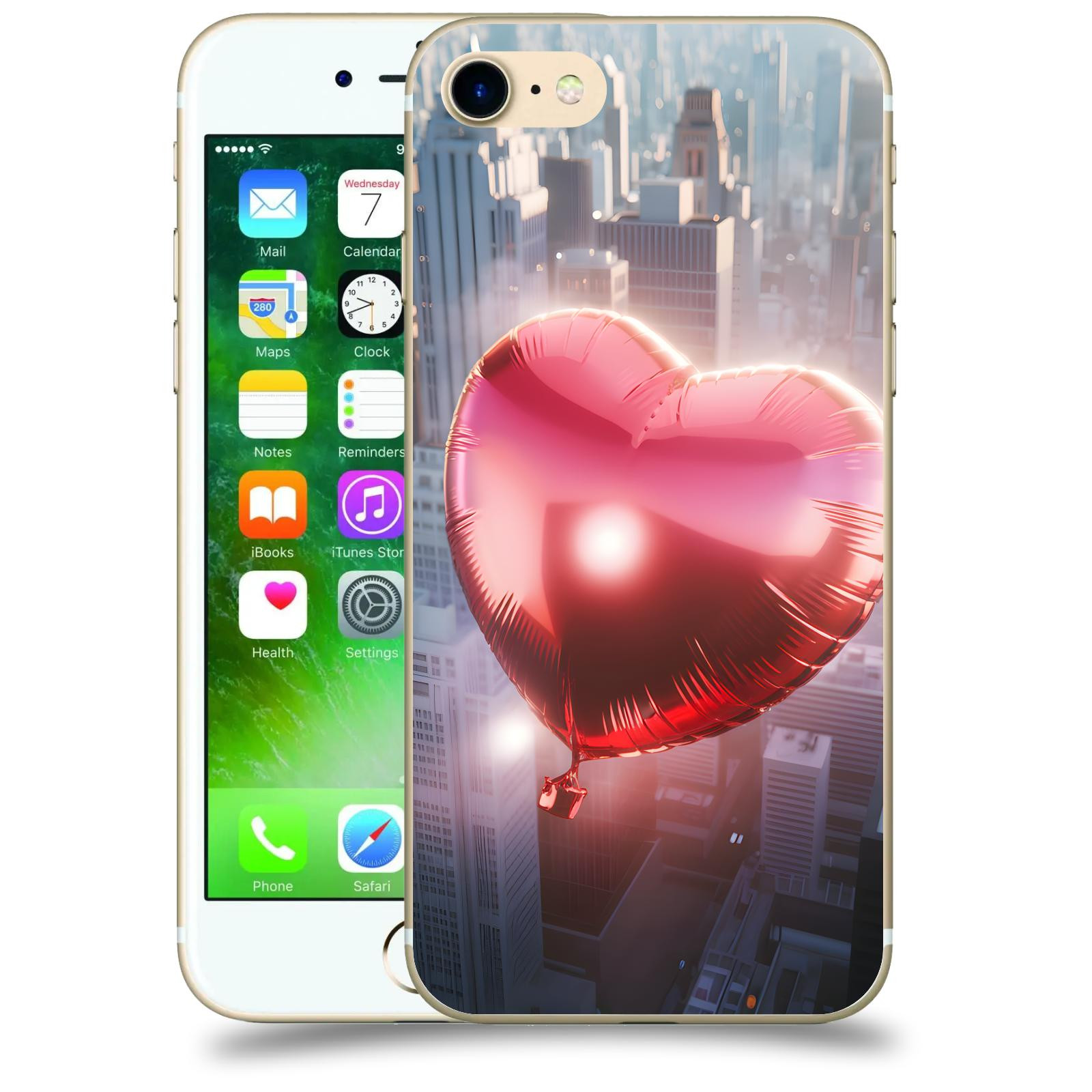 ACOVER Kryt na mobil Apple iPhone 7 - Balónek