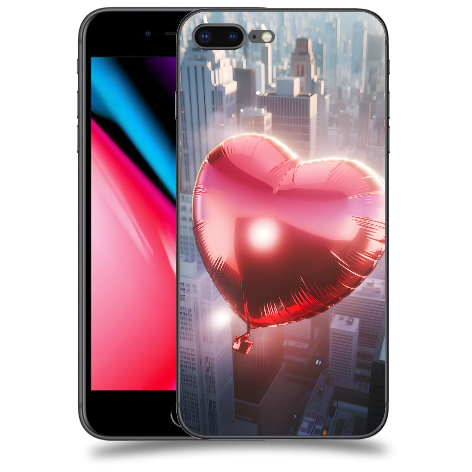 ACOVER Kryt na mobil Apple iPhone 8 Plus - Balónek