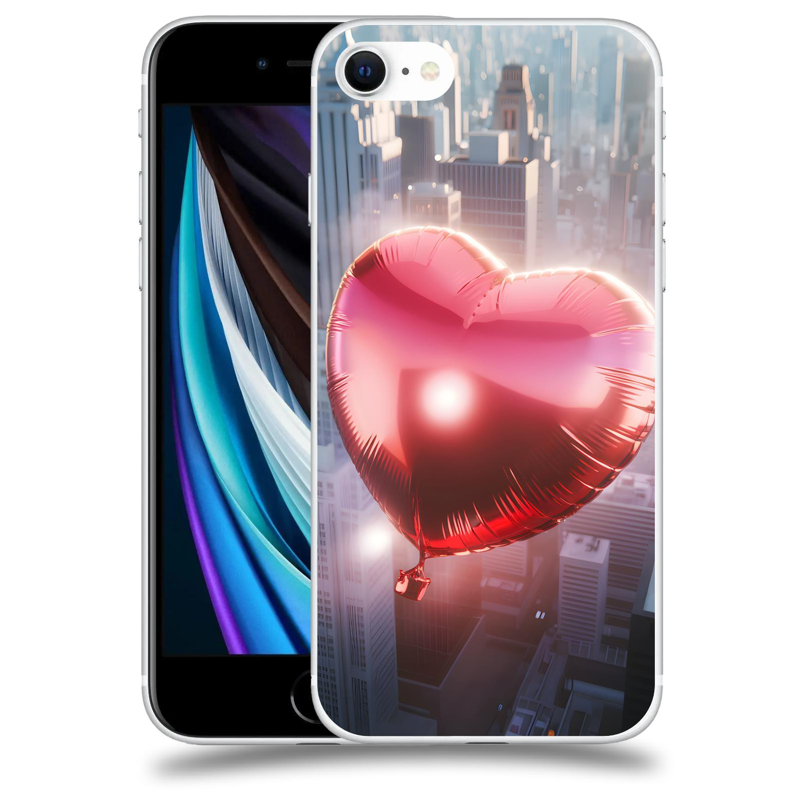 ACOVER Kryt na mobil Apple iPhone SE 2020 - Balónek