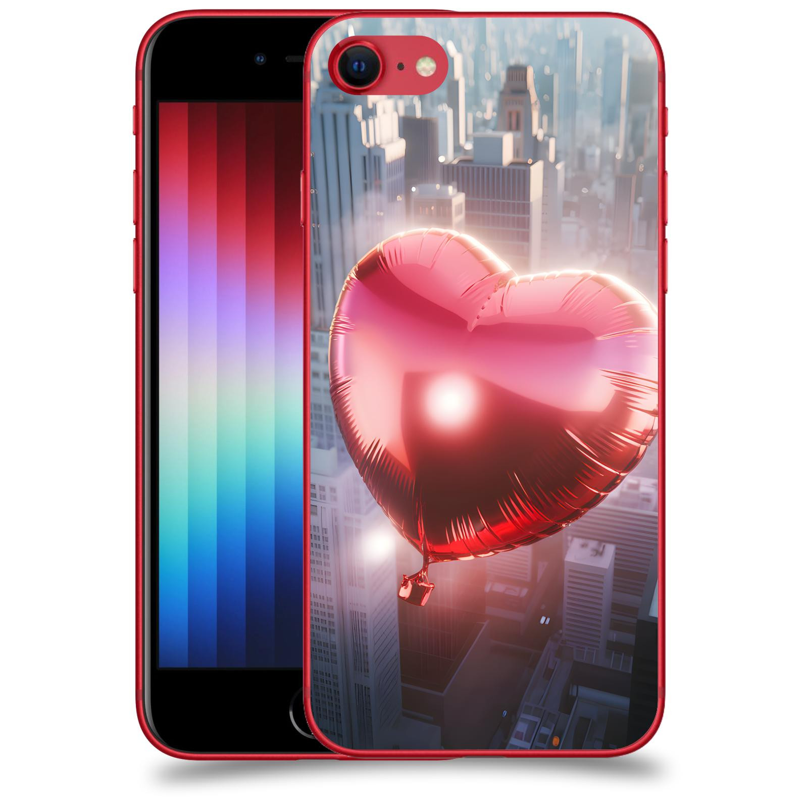 ACOVER Kryt na mobil Apple iPhone SE 2022 - Balónek