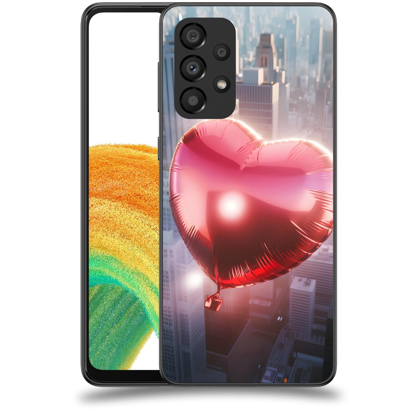 ACOVER Kryt na mobil Samsung Galaxy A33 5G A336 - Balónek