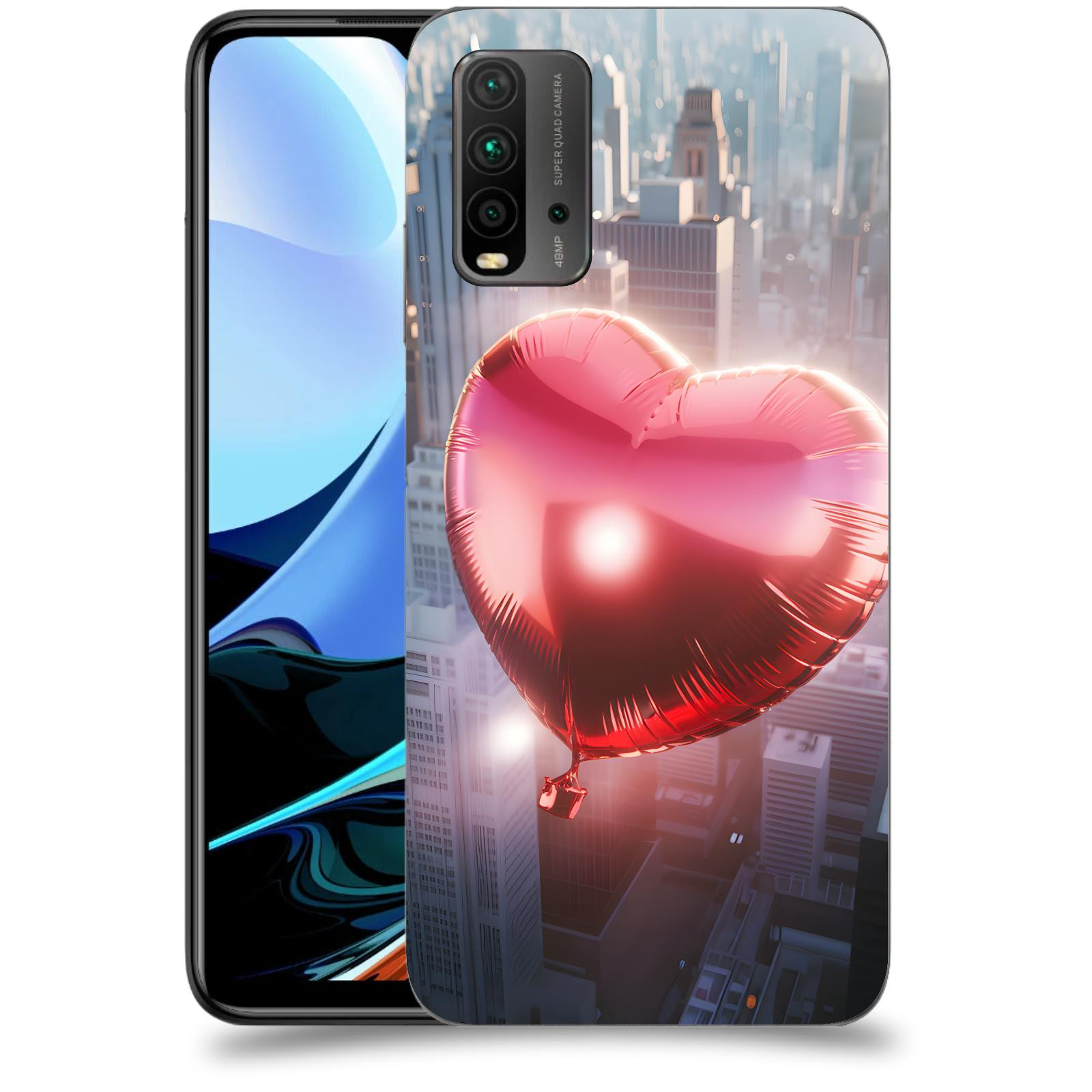 ACOVER Kryt na mobil Xiaomi Redmi 9T - Balónek