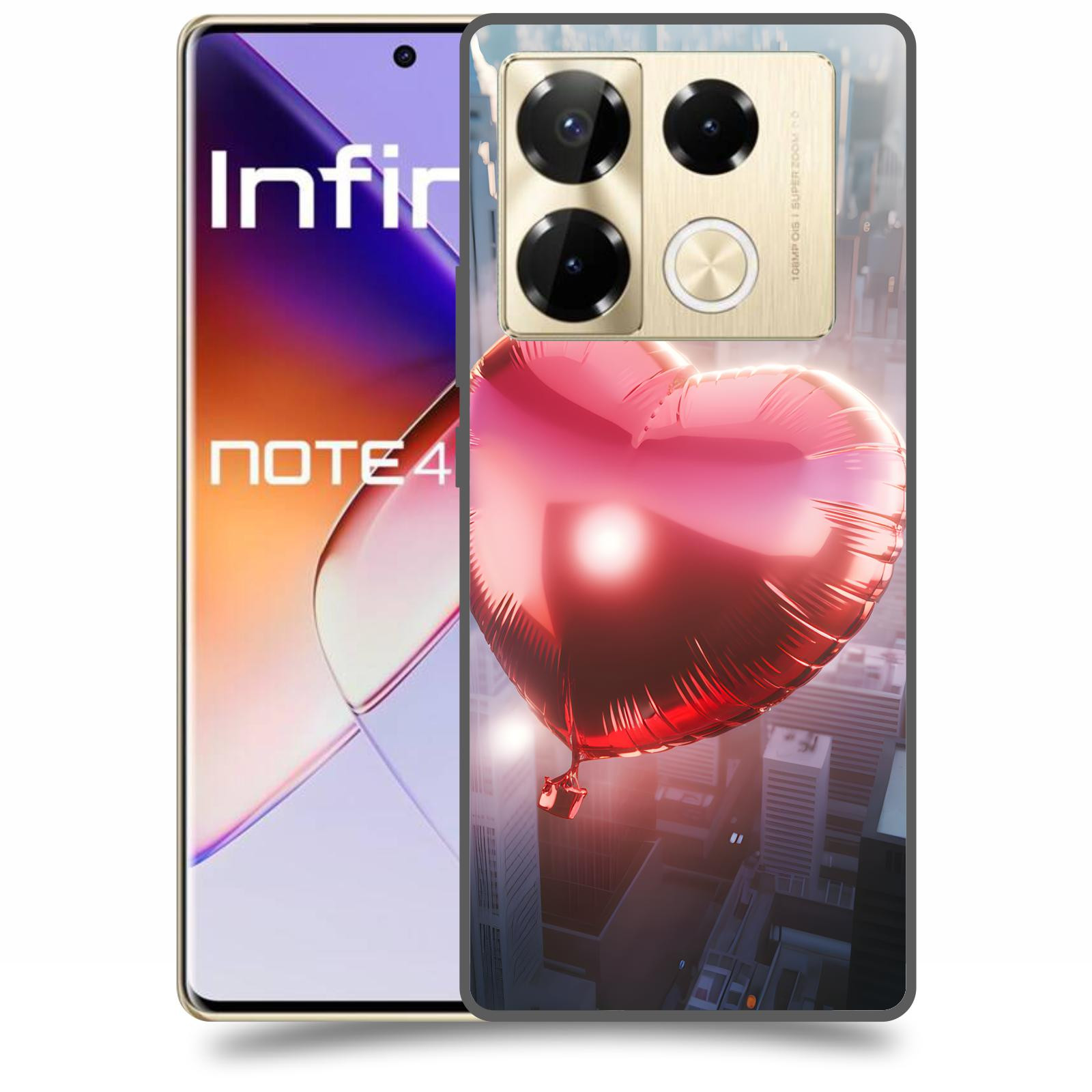 ACOVER Kryt na mobil Infinix Note 40 PRO - Balónek