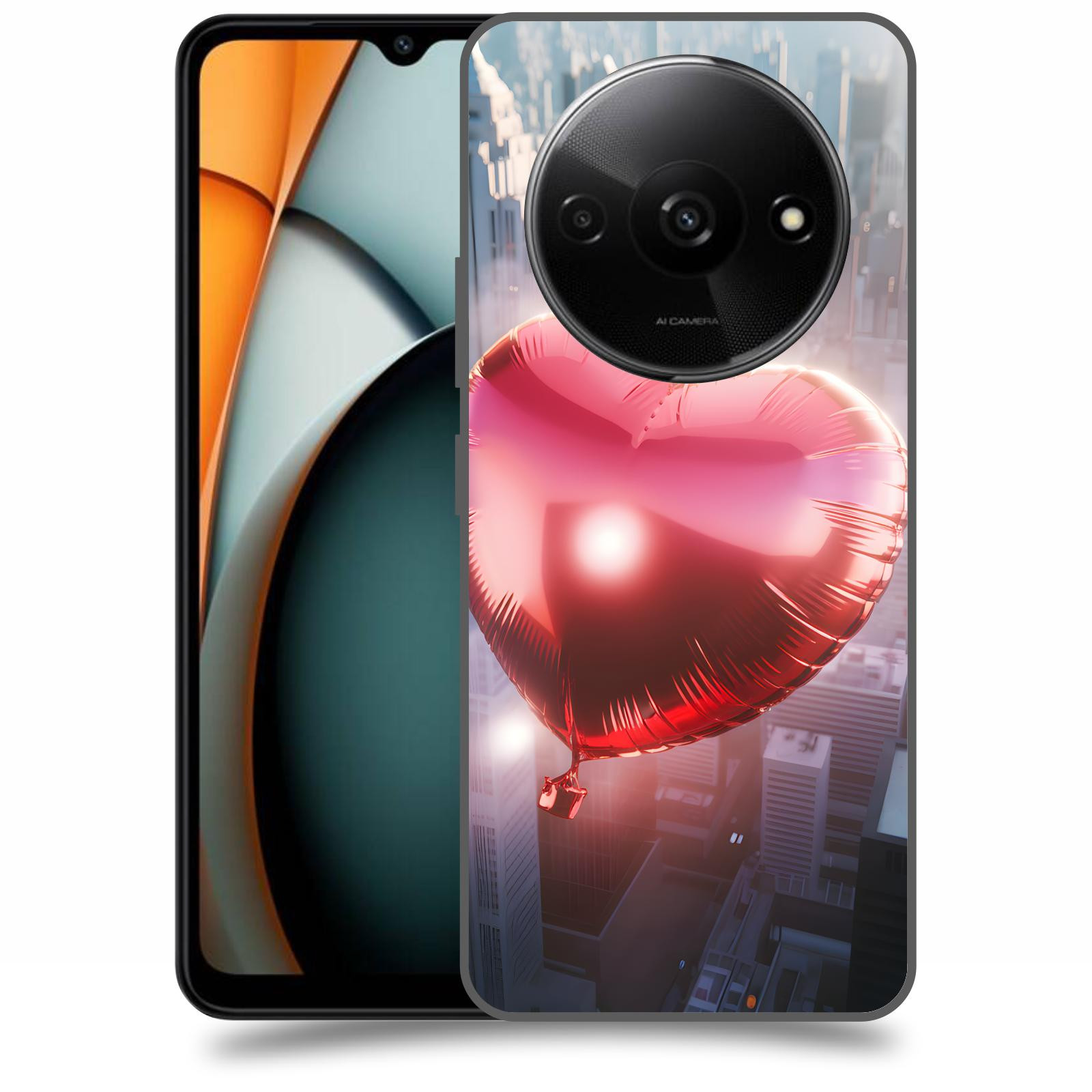 ACOVER Kryt na mobil Xiaomi Redmi A3 - Balónek