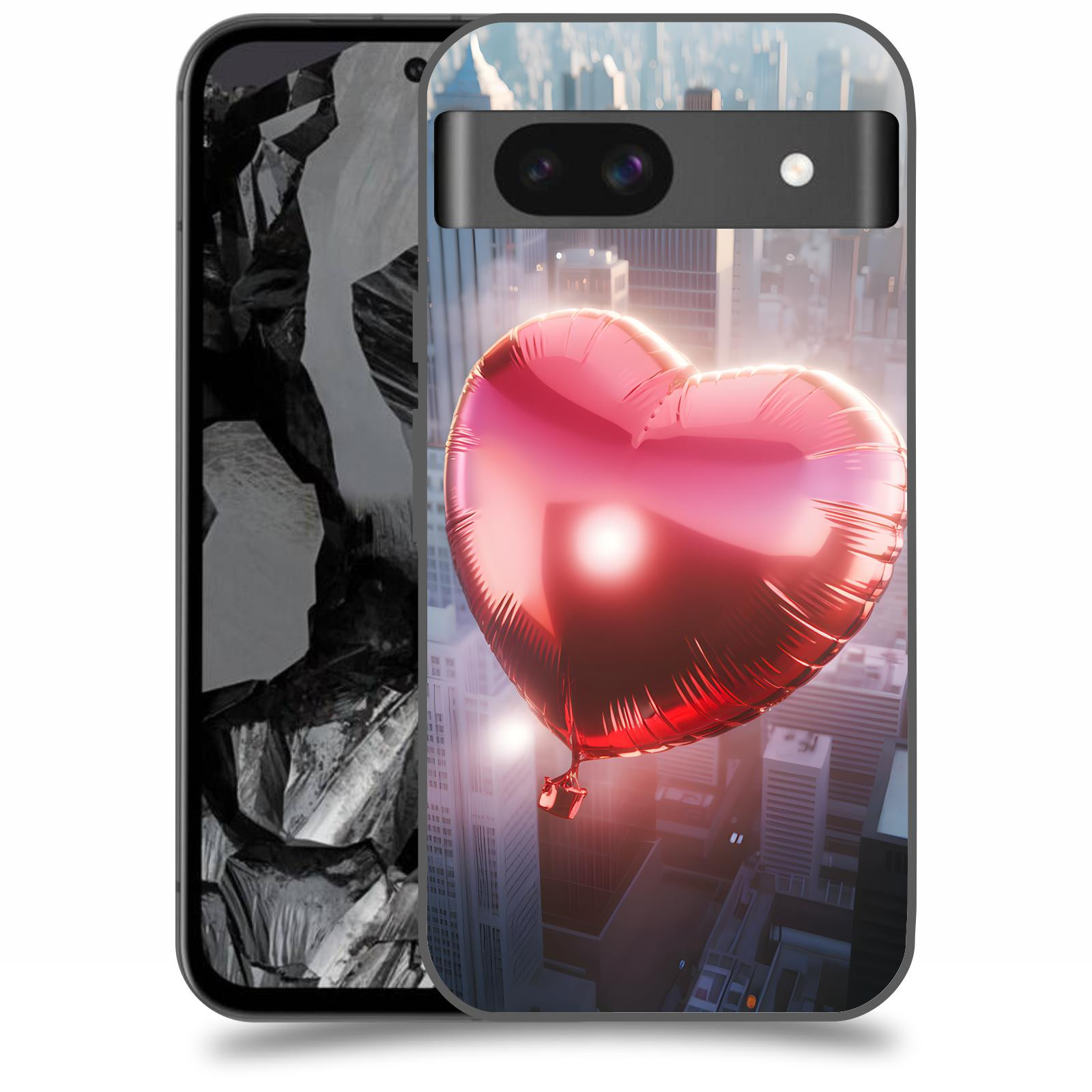 ACOVER Kryt na mobil Google Pixel 8A - Balónek