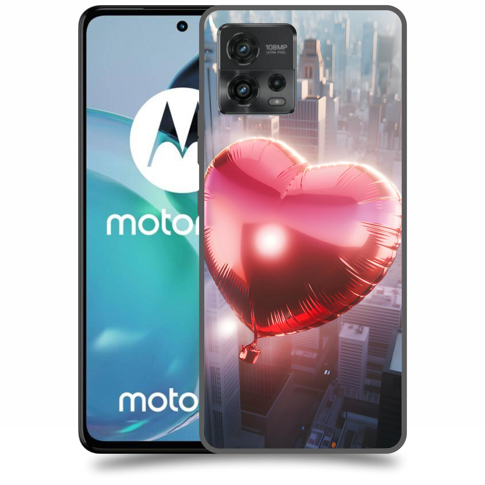 ACOVER Kryt na mobil Motorola Moto G72 - Balónek