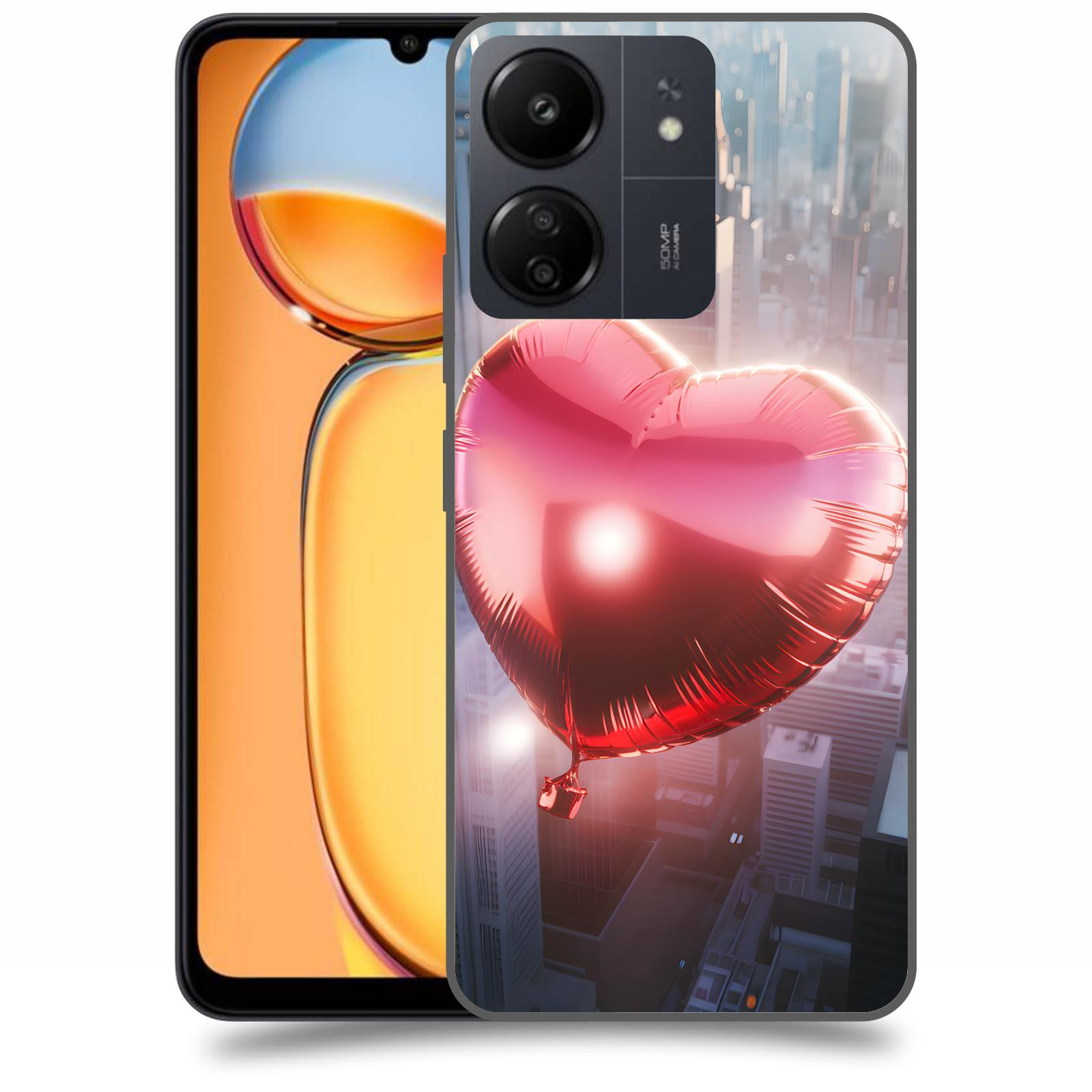 ACOVER Kryt na mobil Xiaomi Redmi 13C  Balónek
