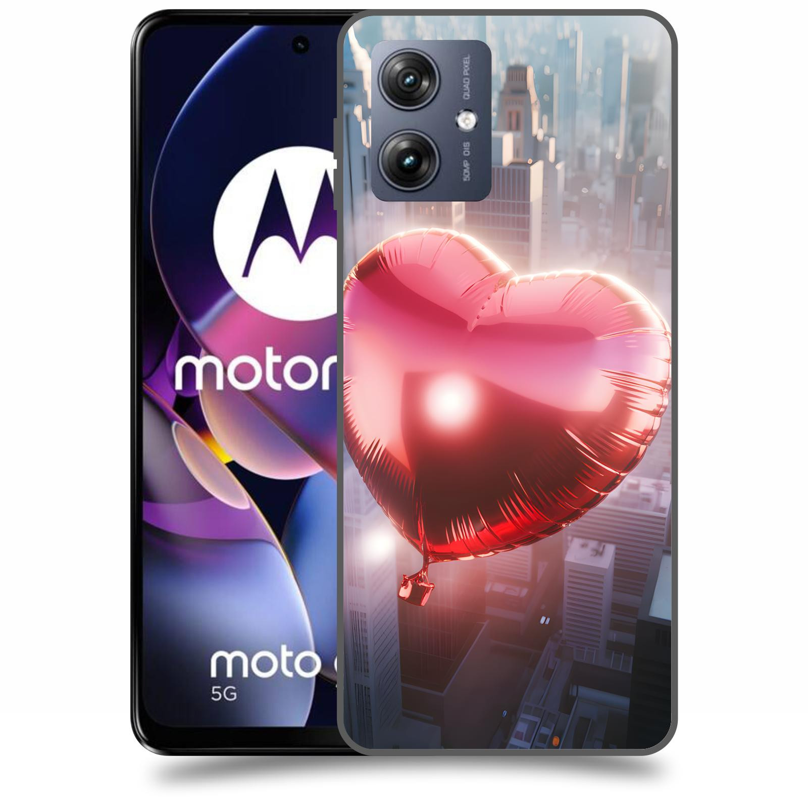 ACOVER Kryt na mobil Motorola Moto G54 5G - Balónek